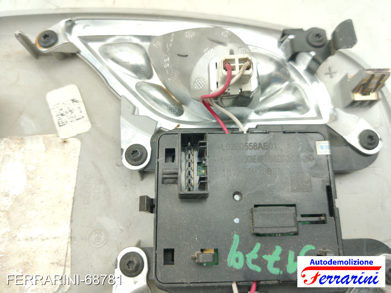 Plafoniera JEEP COMPASS M6, M7, MP, MV 2017-2023 anteriore, frontale centrale 7
