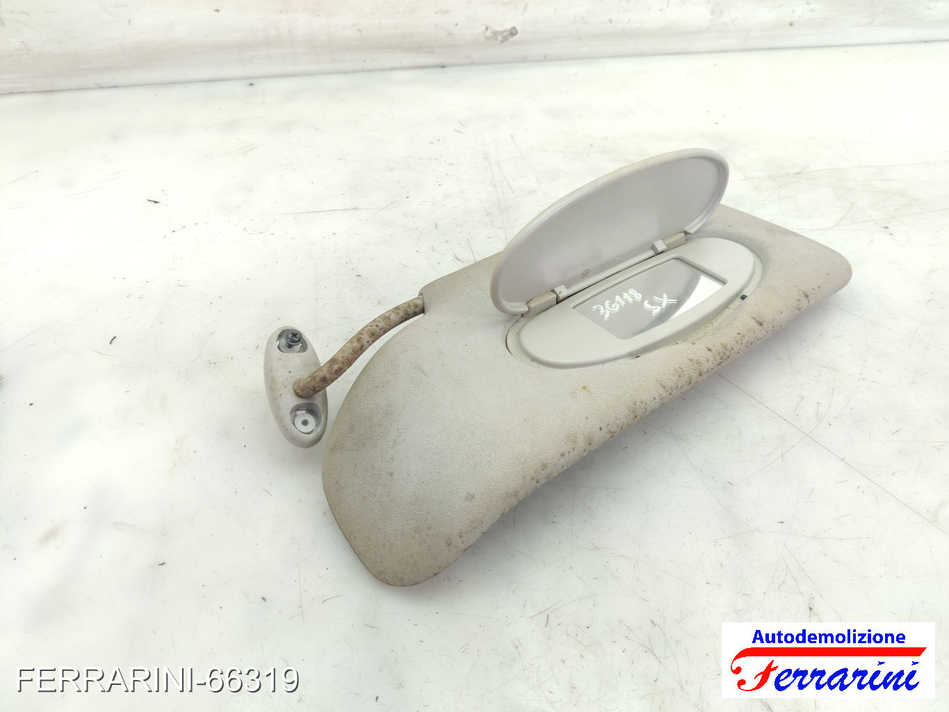 Aletta Parasole MINI - R50, R53 2003-2006 sinistro, sx 51167134440 8