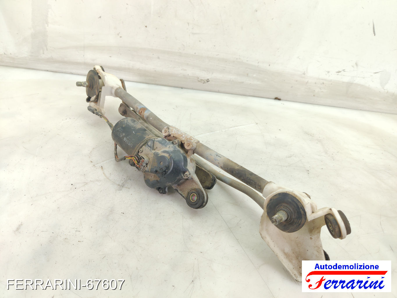 Spazzacqua Motorino Tergicristallo NISSAN MICRA 3 K12 2003-2010 anteriore