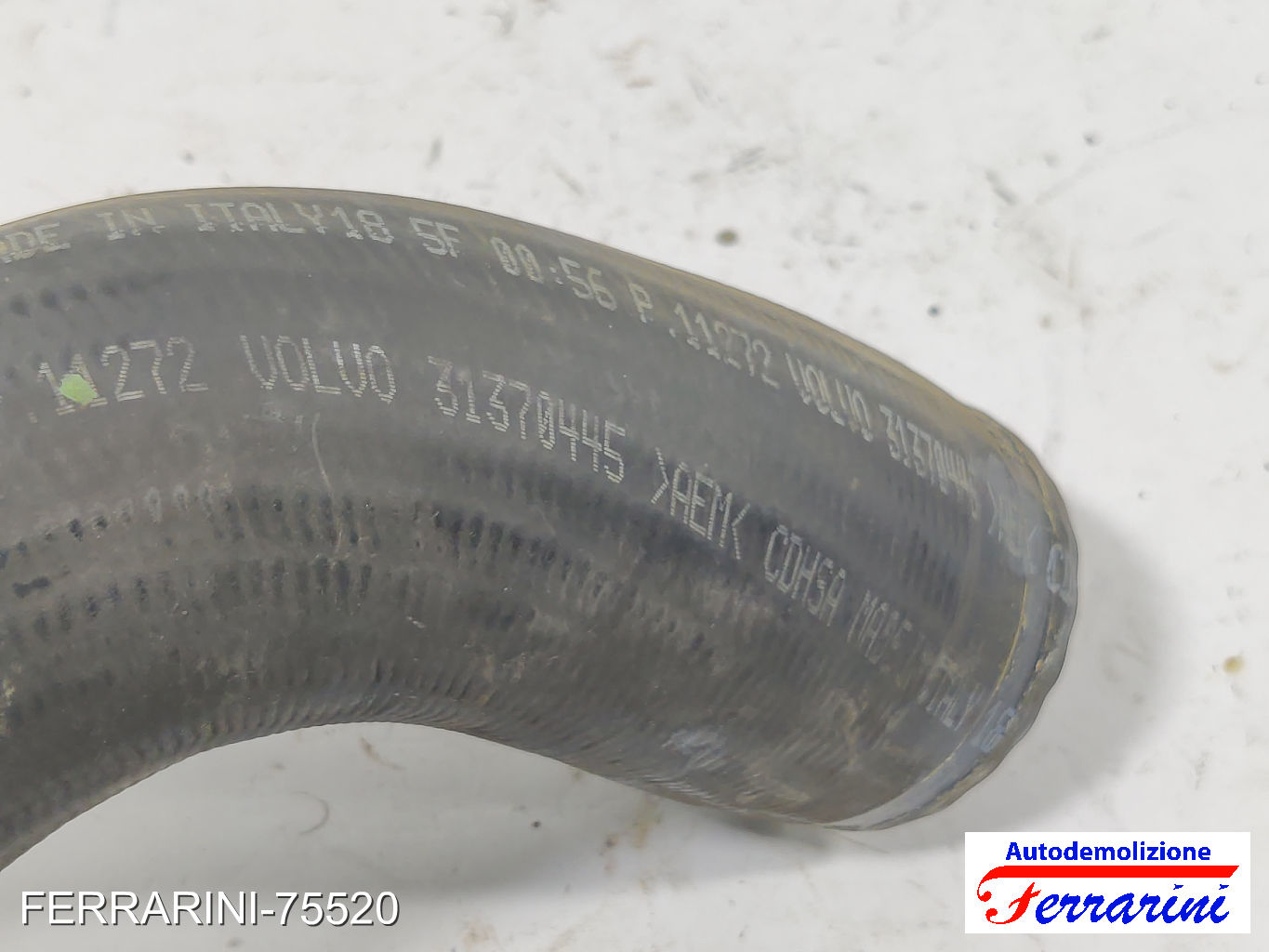 tubo aria aspirazione, intercooler D4204T20 VOLVO V60 1 155 2.0 D2 2015-2018