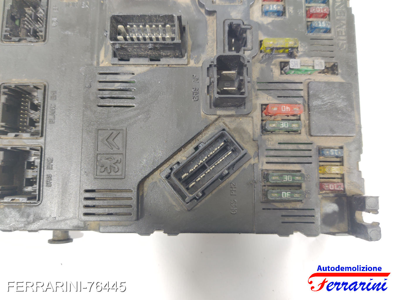 Body Computer CITROEN C3 1 FC, FN 1.1I 2002-2009 9648715380, 2537129 8