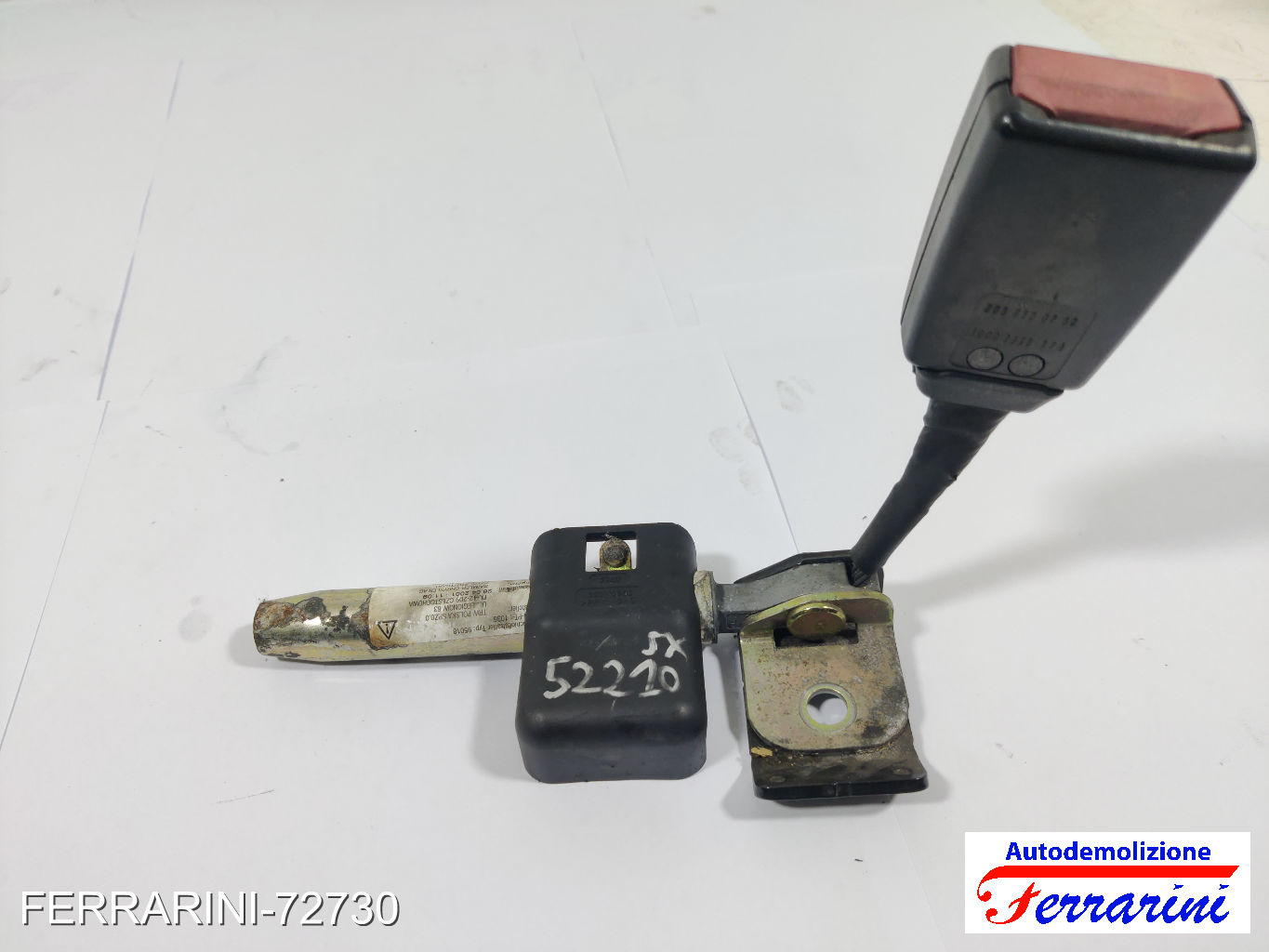 Aggancio Cintura Di Sicurezza MERCEDES CLASSE C W203 2000-2003 sinistro, sx
