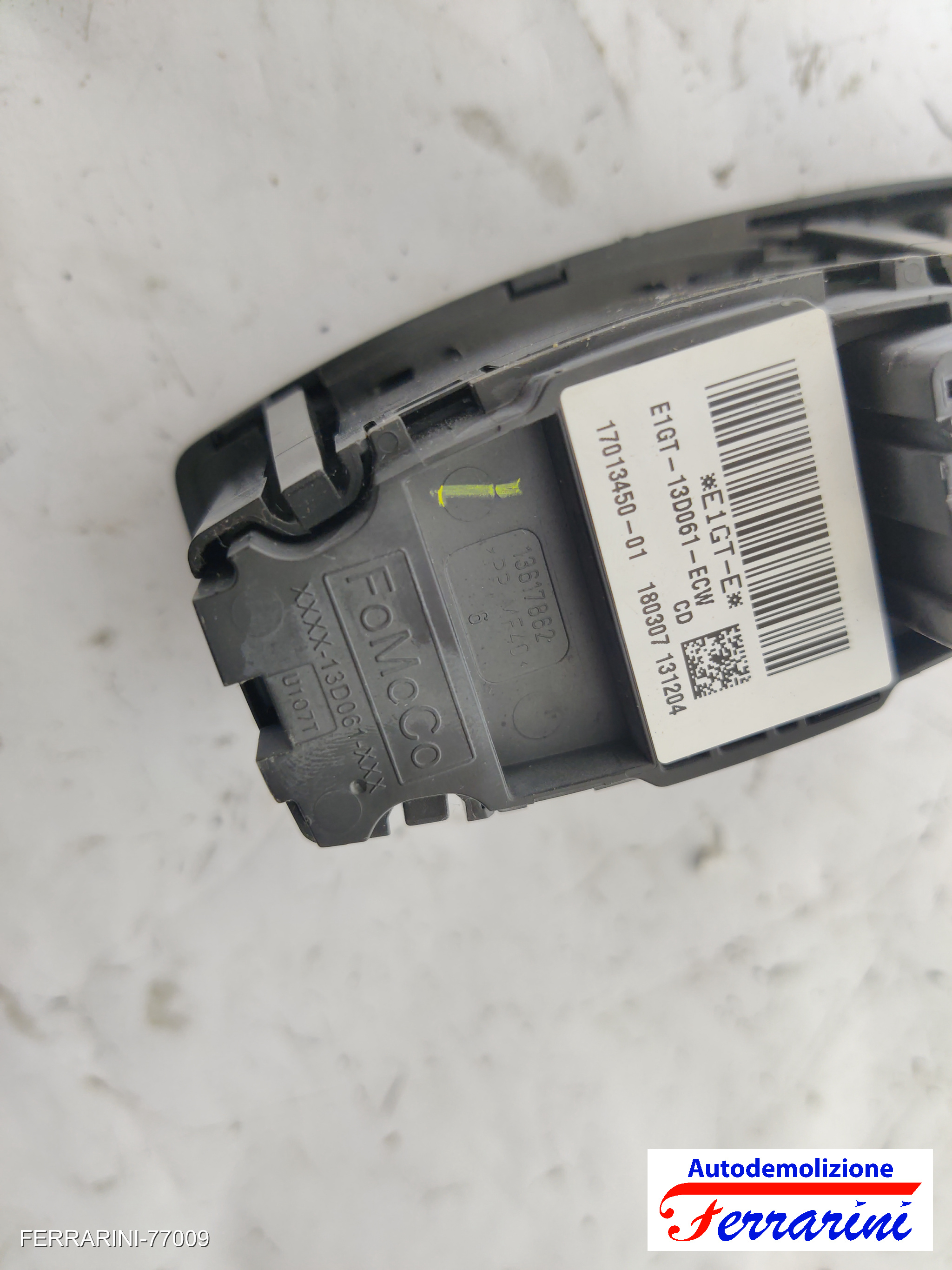 Interruttore Luci Fari FORD EDGE 2015-2018 13617862, 13B17862, U107T 9
