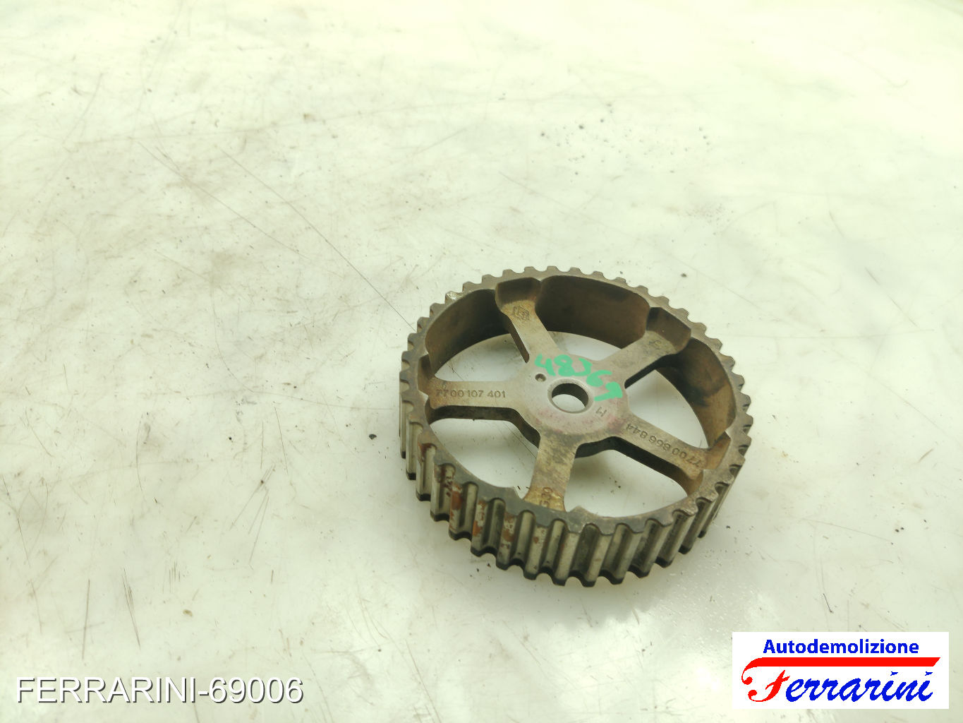 Puleggia Albero A Camme RENAULT EXPRESS F40, G40 1.9 D 1994-1998 7700107401 8