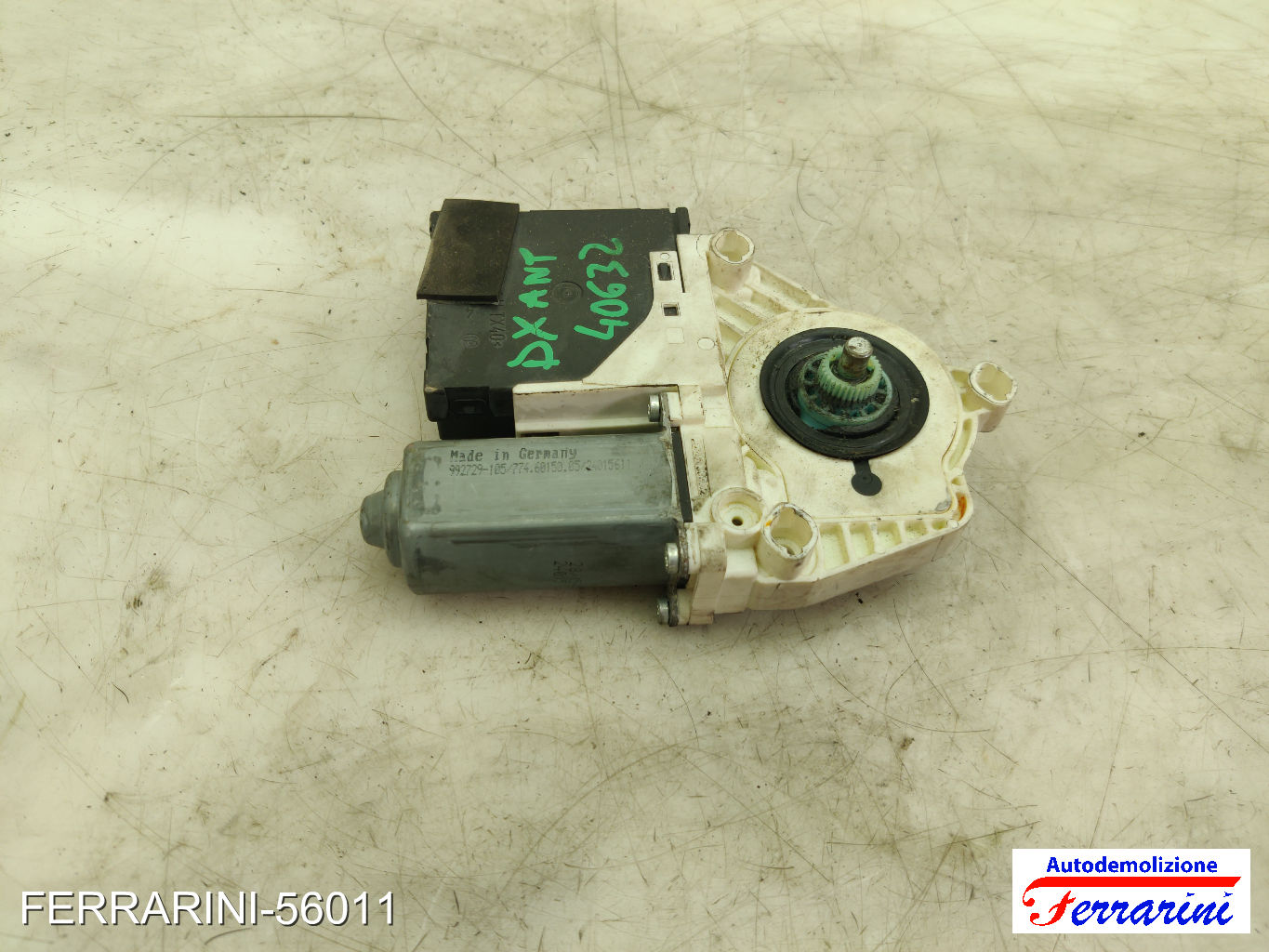 Motorino Alzavetro VW GOLF 5 1K1 1.9 TDI 2003-2008 1KO959792H, 988693104 15