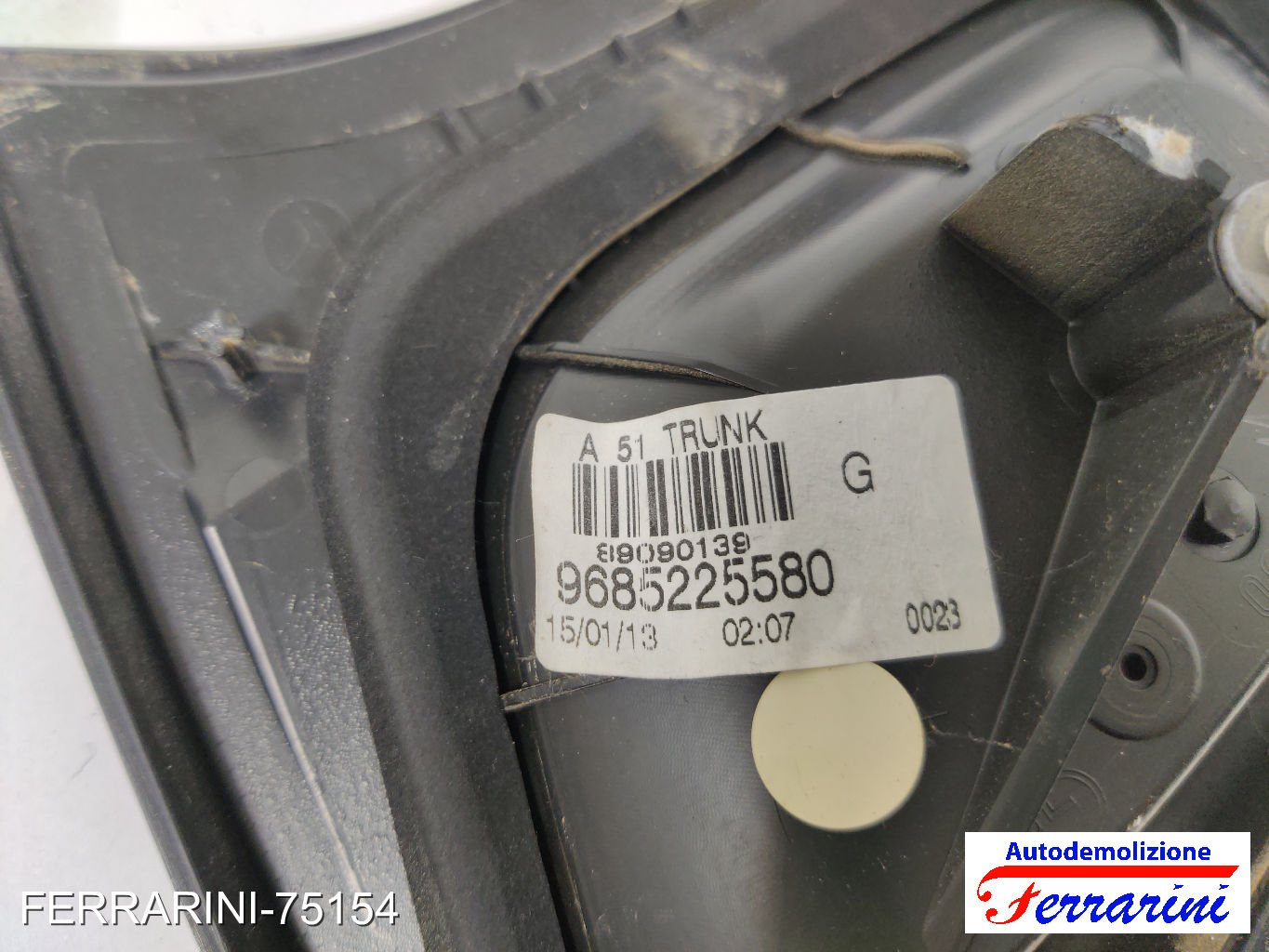 Fanalino Stop Posteriore CITROEN C3 2 SC 2009-2013 sinistro, sx, posteriore