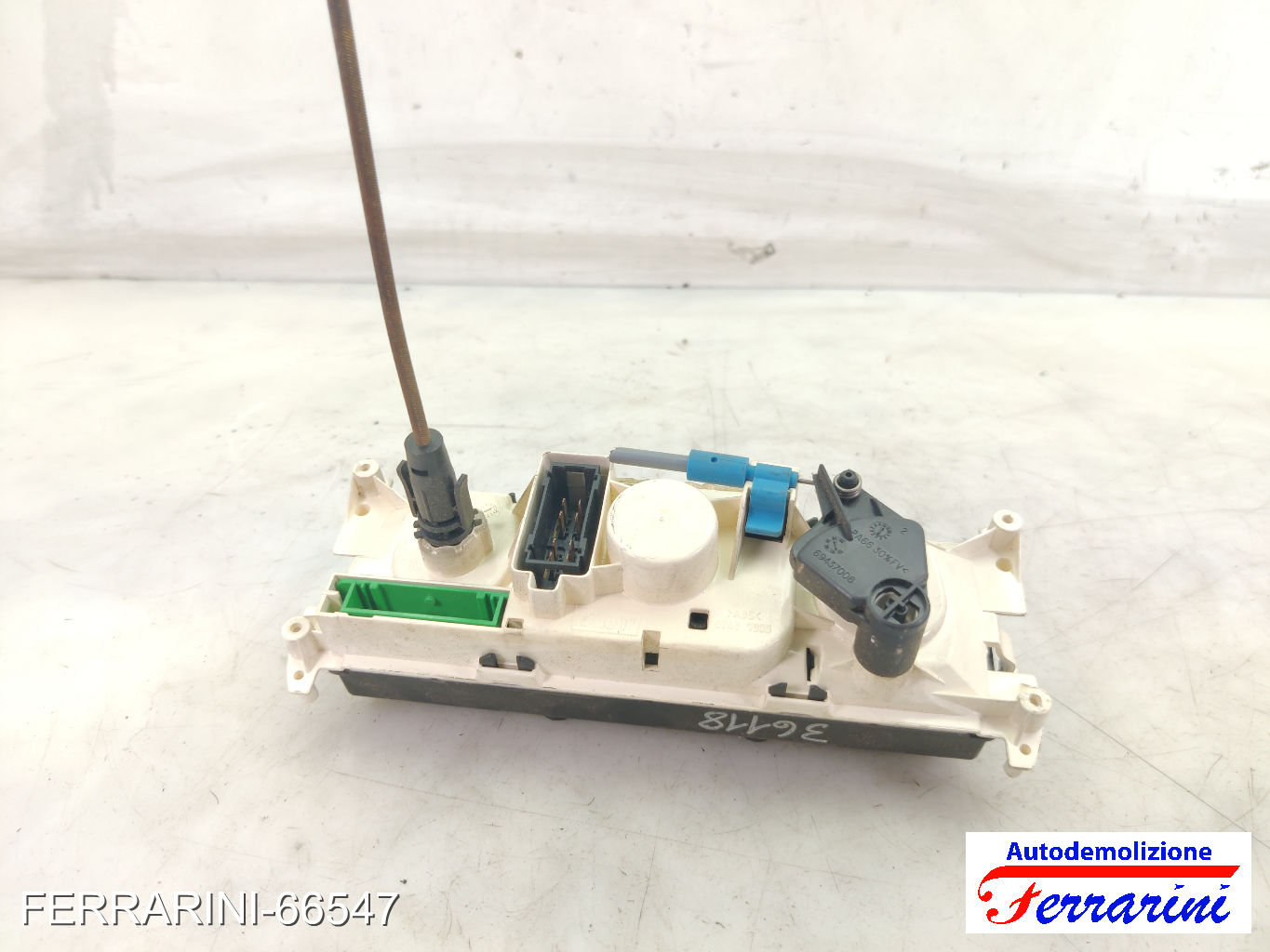 Tastiera Clima MINI - R50, R53 2003-2006 anteriore, frontale 64111502214