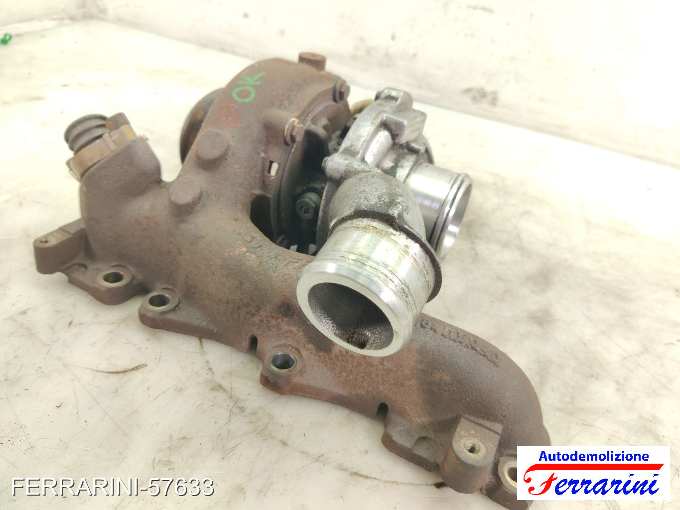Turbina OPEL ASTRA H SW A04 1.9 CDTI 16V 2004-2010 55196859, 55205356, 93184791 10
