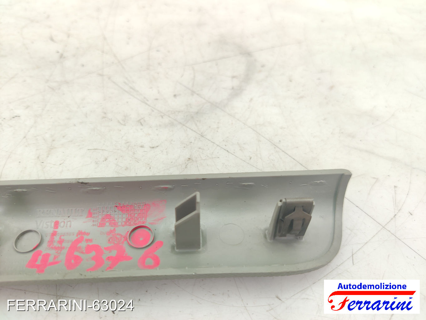 modanatura cruscotto RENAULT CLIO 2 BB, CB 1998-2010 sinistro, sx 8200086383