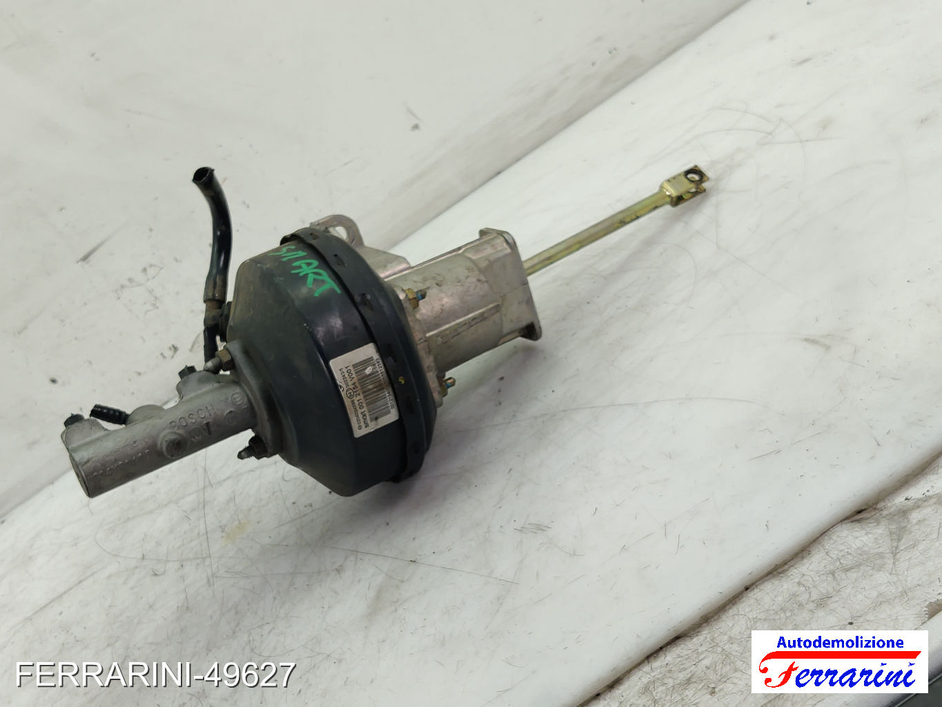 Servofreno SMART CABRIO 450 0.6 2001-2004 0012154V001, 0012158V001, 0204024698 8