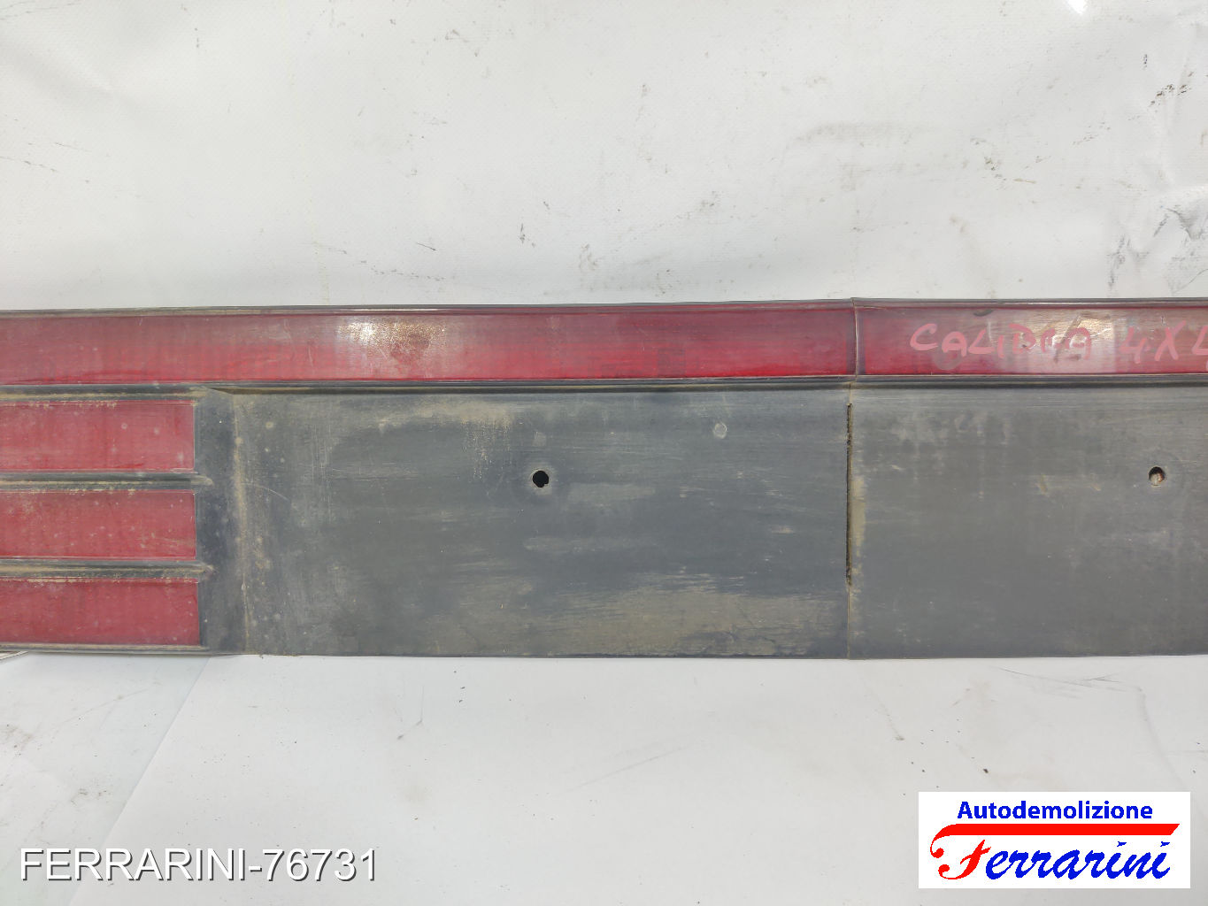 portatarga riflettente Portellone Posteriore OPEL CALIBRA A C89 1989-1996 8