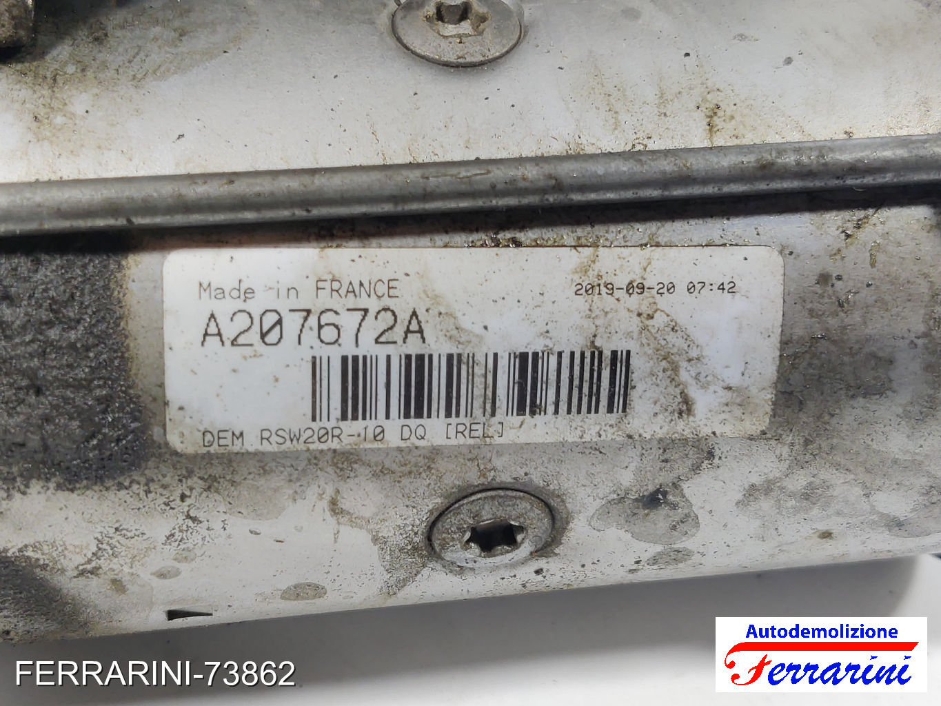 Motorino Avviamento VW GOLF 7 5G1, BE1, BE2, BQ1 2.0 TDI 2012-2020 02E911022C