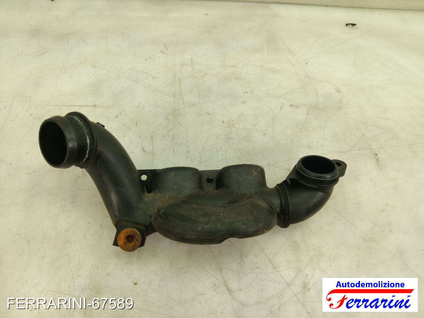tubo aria aspirazione risonatore 8HY CITROEN C3 1 FC, FN 1.4 16V HDI 2002-2009