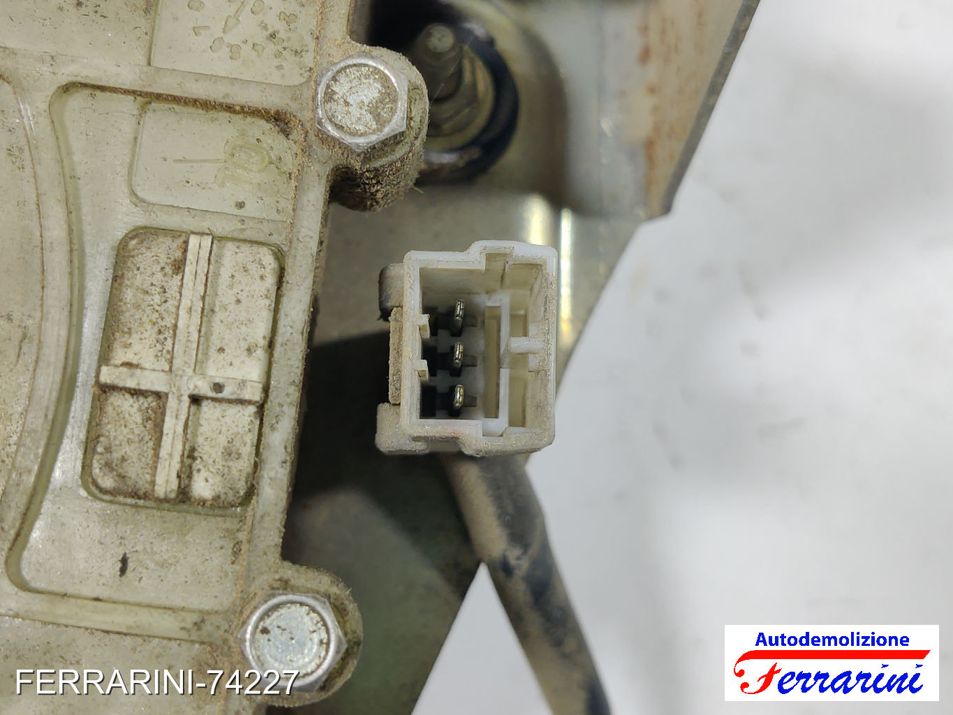 Spazzacqua Motorino Tergicristallo FIAT DOBLO 119, 223 2001-2010 posteriore