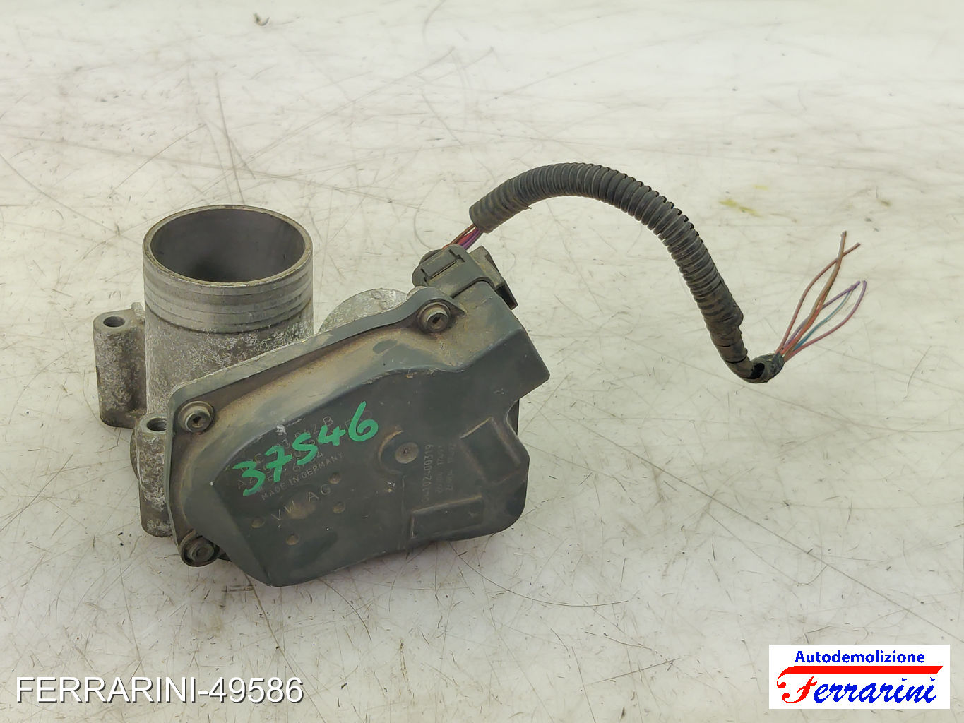Corpo Farfallato SEAT IBIZA 3 6L1 1.4 16V 2002-2007 03C133062B, 2690417493 11