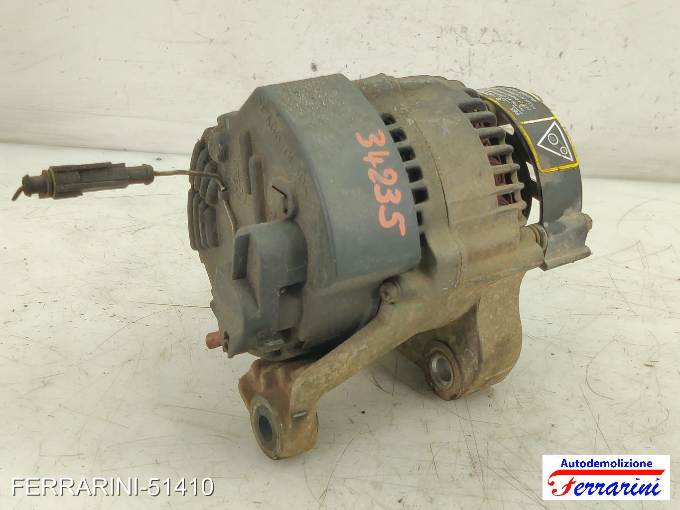 Alternatore FIAT PALIO WEEKEND 171, 173, 178, 373, 374 1.2 1996-2004 63321604