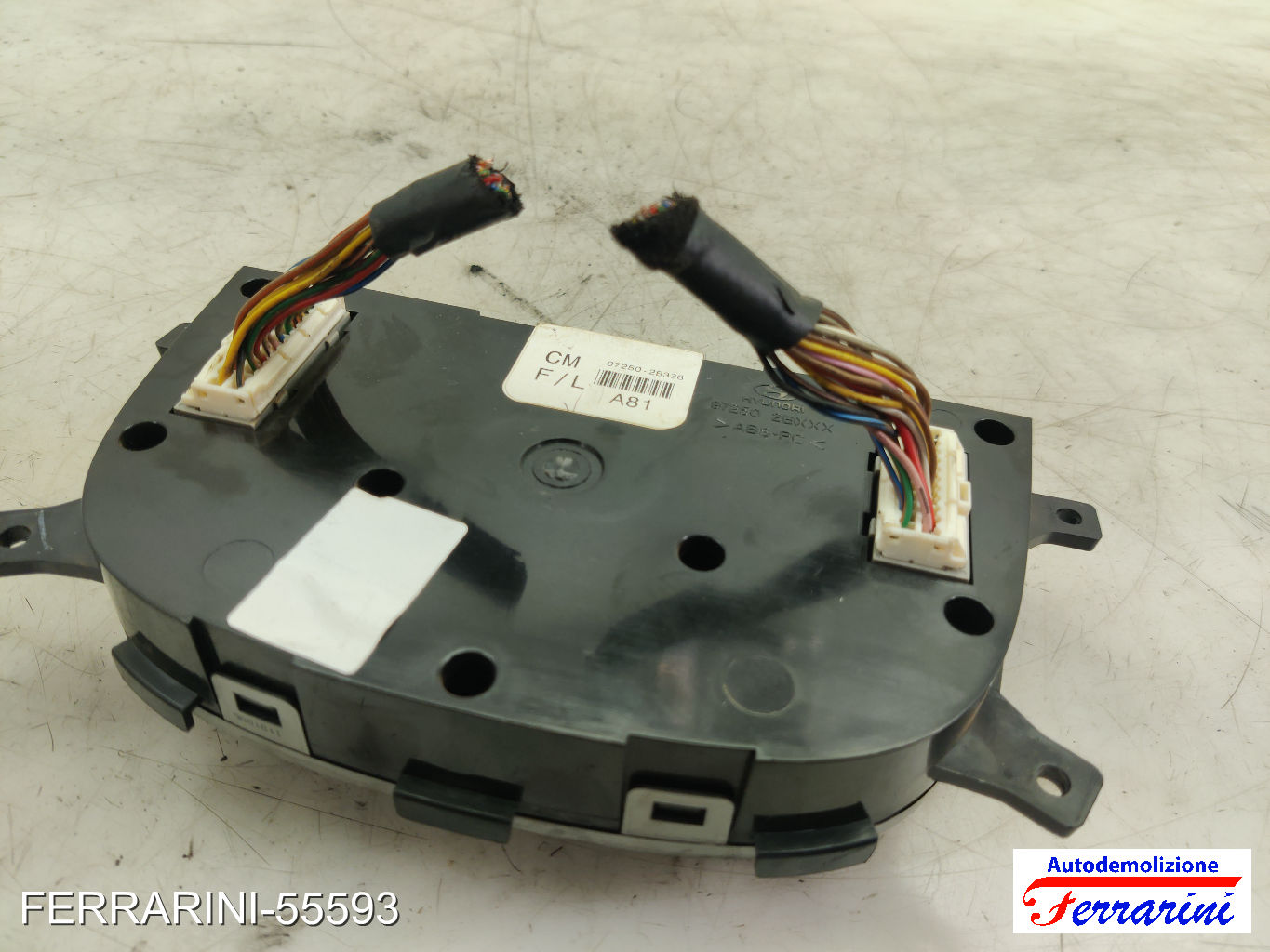 Tastiera Clima HYUNDAI SANTA FE 2 CM 2010-2012 anteriore, frontale 972502B336