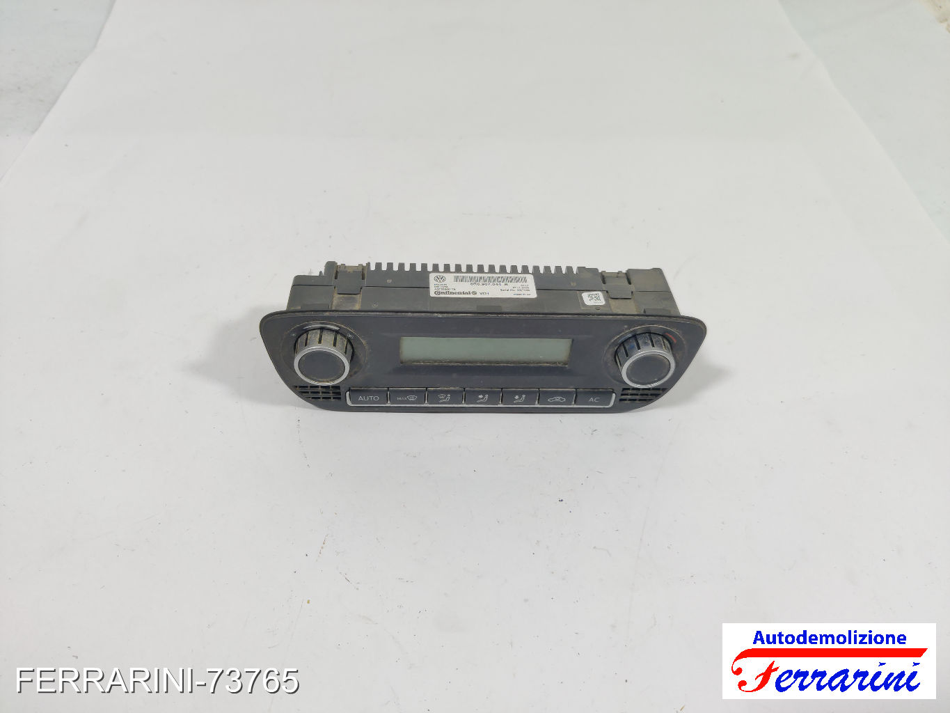 automatico Centralina Clima Stufa VW POLO 6C1, 6R1 2009-2023 6R0907044B 10