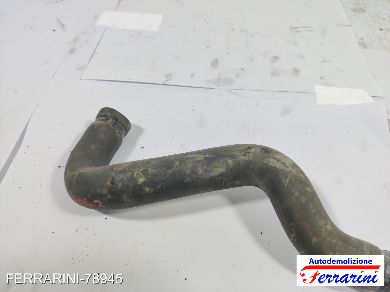 Tubo Acqua Motore In Gomma, Plastica