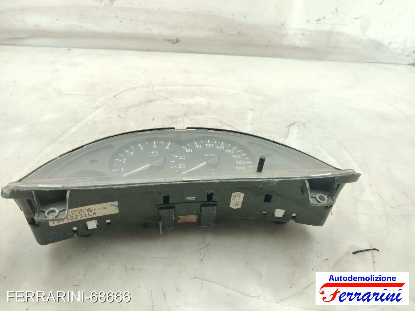 Quadro Contachilometri OPEL CORSA C X01 1.3 CDTI 2003-2009 13140231, 080903 11