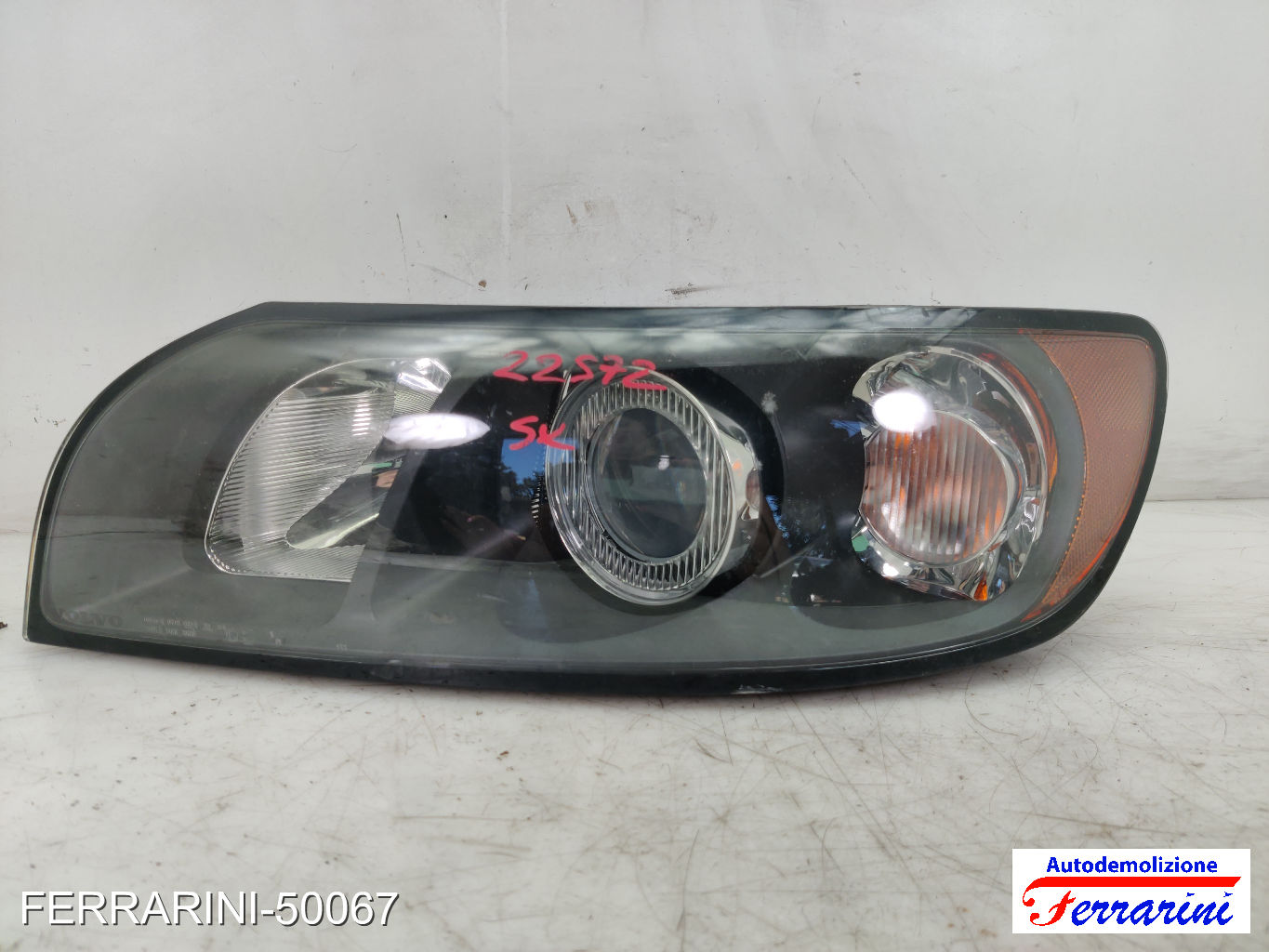 Faro Anteriore VOLVO S40 2 544 2004-2010 sinistro, sx 31335233, 30698873