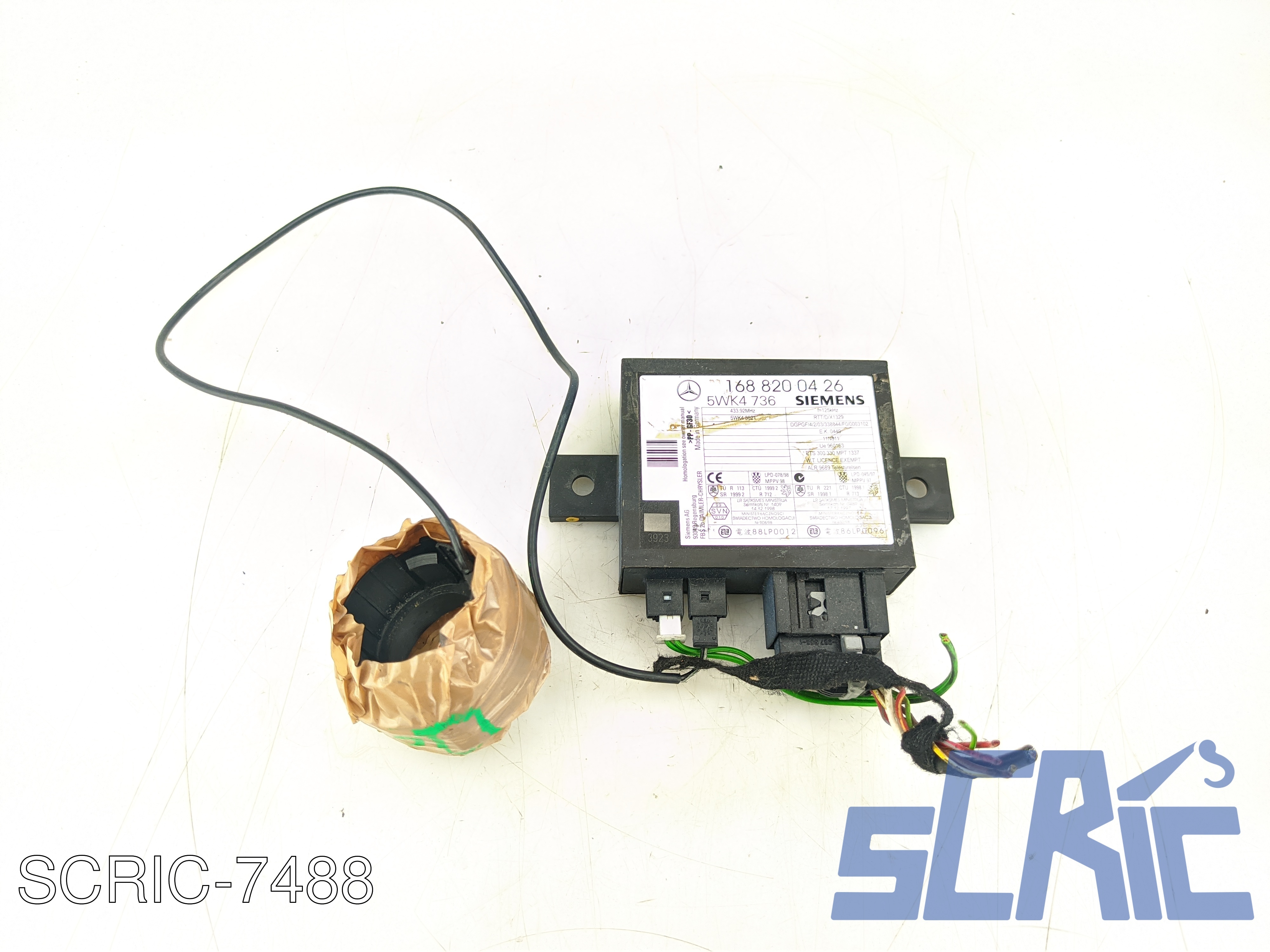 Centralina Immobilizzatore MERCEDES CLASSE A W168 2001-2004 1688200426, 5WK4736
