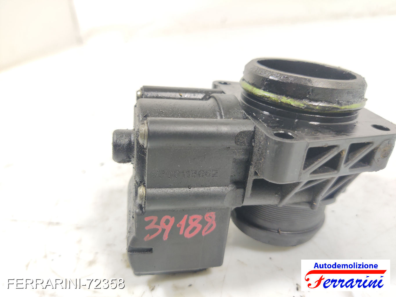 Corpo Farfallato FORD FIESTA 5 JD, JH 1.4 TDCI 2001-2008 9656113080, 1333386 6