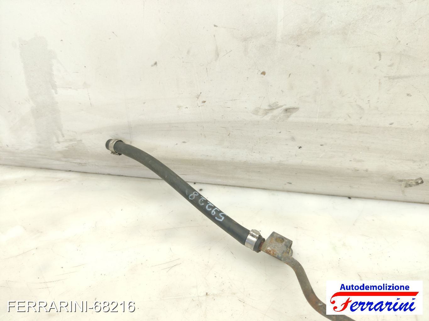 Tubo Acqua Motore Ferro FIAT DOBLO 119, 223 1.9 D 2001-2010 46755490