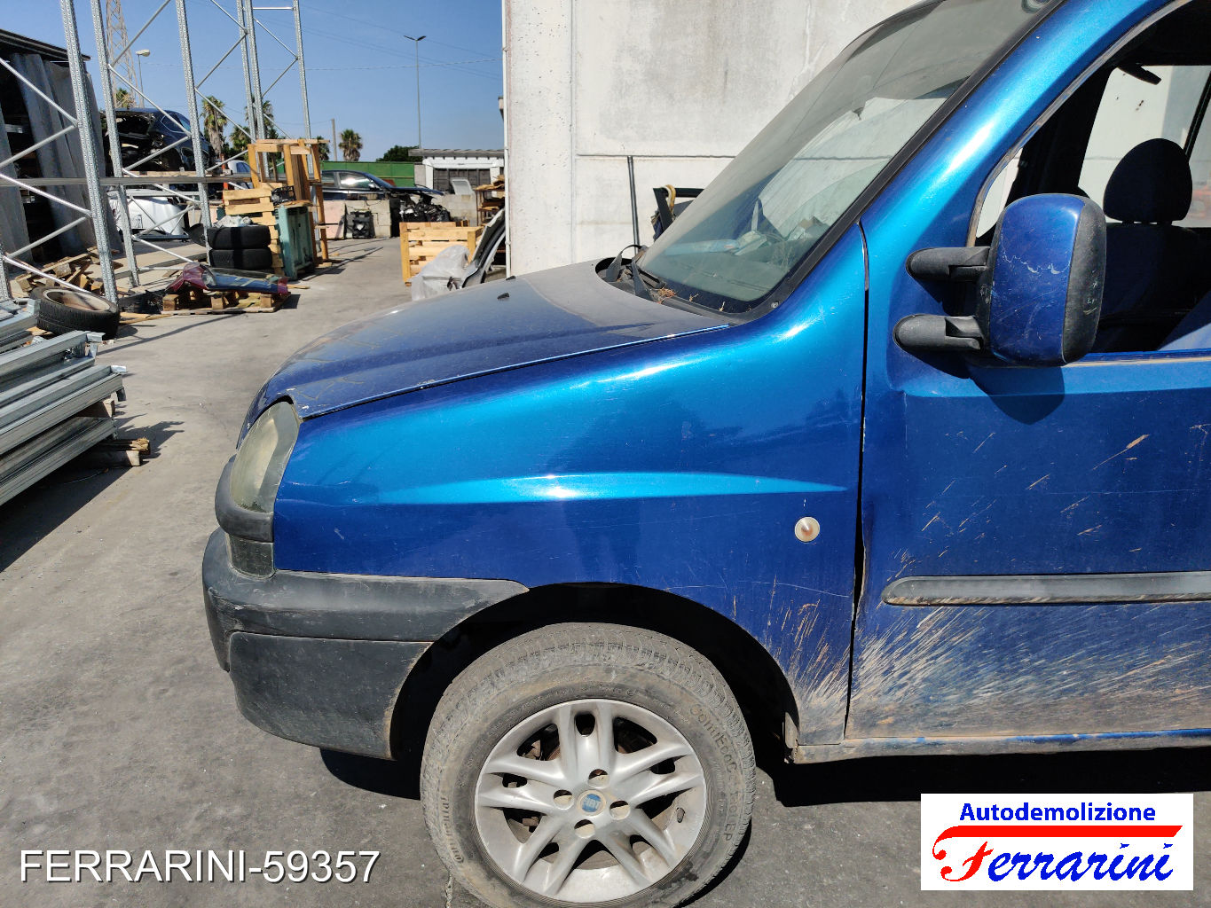 Fiat Doblo 119, 223 1.9 D 63CV 2001-2010