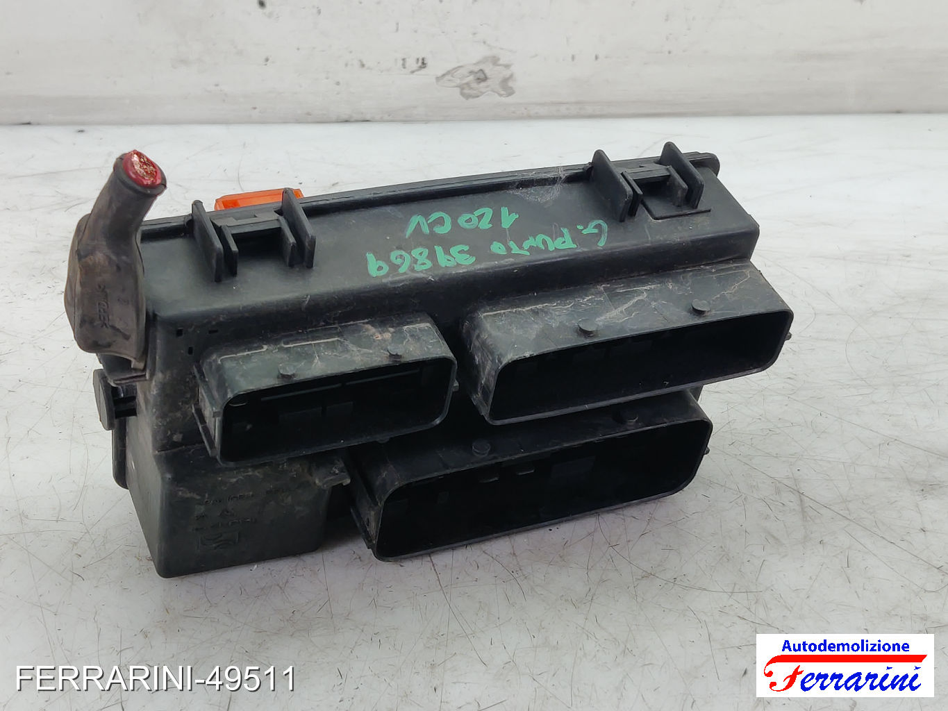 Fusibiliera Scatola Fusibili Body Computer FIAT GRANDE PUNTO 199 1.9 D MULTIJET 8
