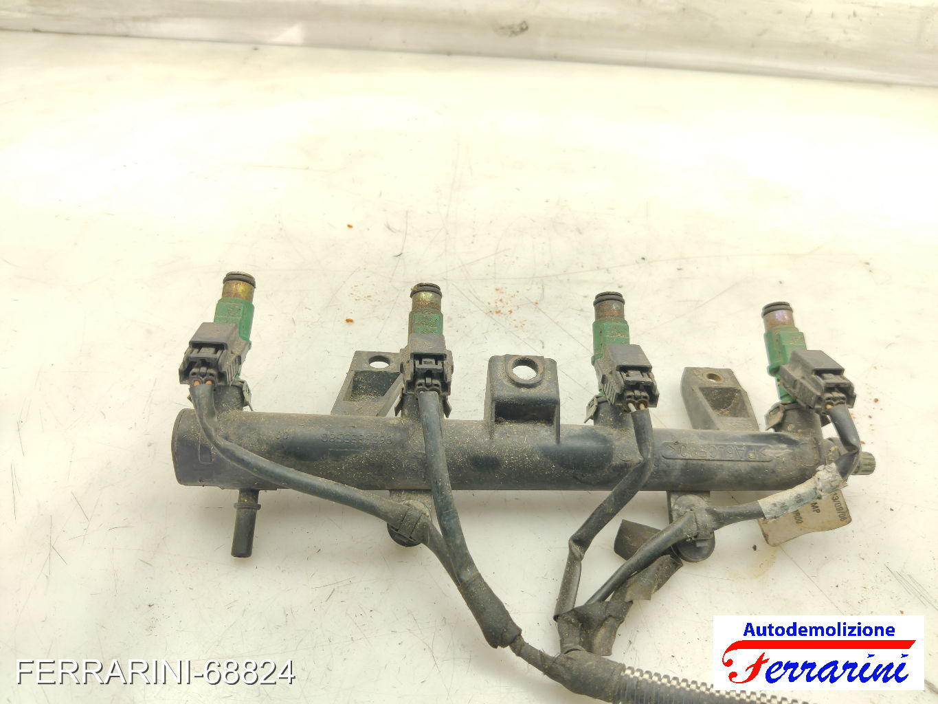 Flauto Con Iniettori PEUGEOT 206 2A/C 1.4I 1998-2012 9655833580 8