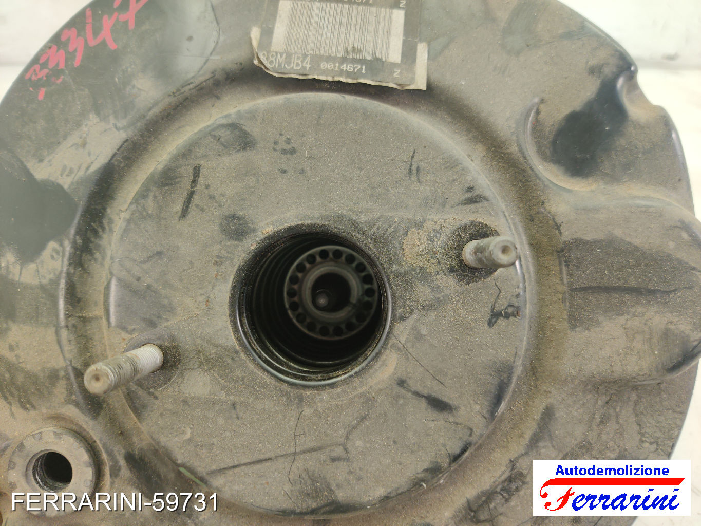 Servofreno CITROEN C4 PICASSO 1 UD 1.6 HDI 2007-2013 1611244280, 1611244180 7