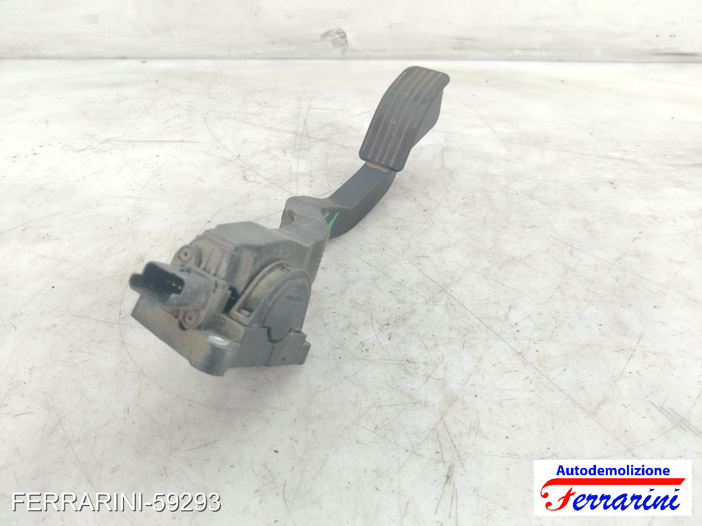 Pedale Acceleratore PEUGEOT 206 SW 2E/K 1.4 HDI 2002-2007 1601Q2, 9643084780 8