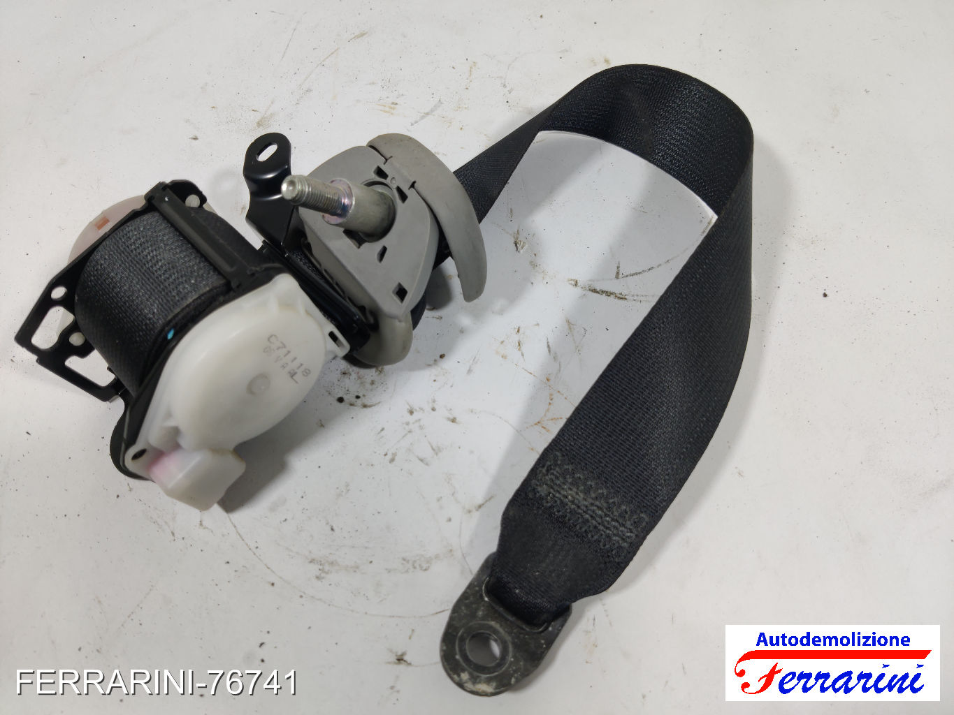 Cintura Di Sicurezza TOYOTA IQ J1 2009-2015 sinistra, sx, posteriore, post