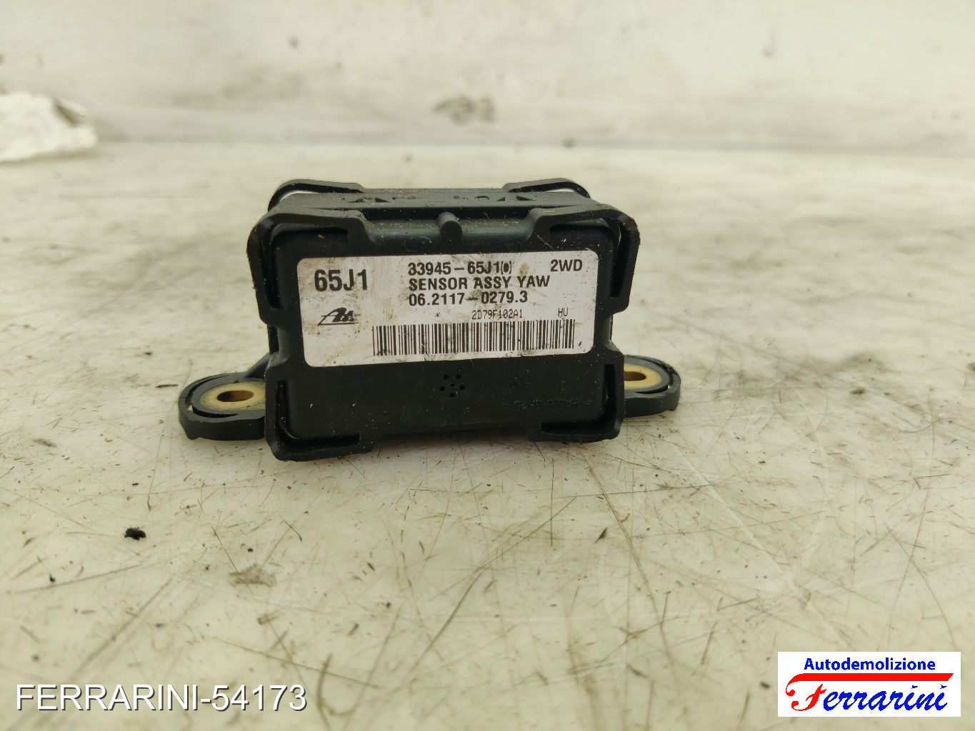 Sensore Airbag OPEL AGILA B H08 2008-2012 06211702793, 3394565J10, 65J1