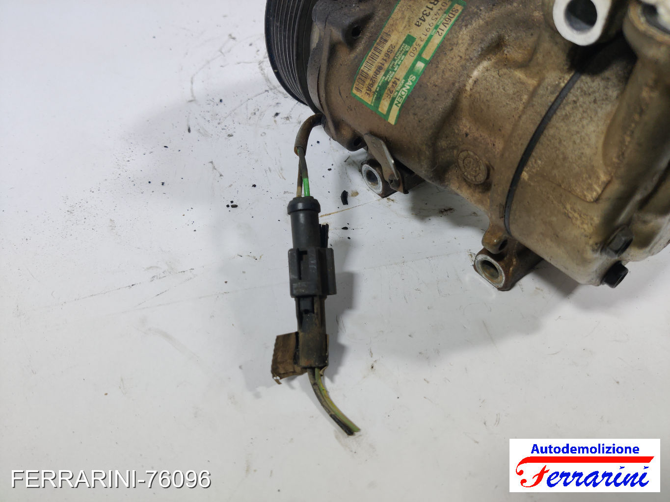 Alternatore FORD FIESTA 5 JD, JH 1.4 TDCI 2001-2008 2S6119D629AE, 1442F, SD6V12