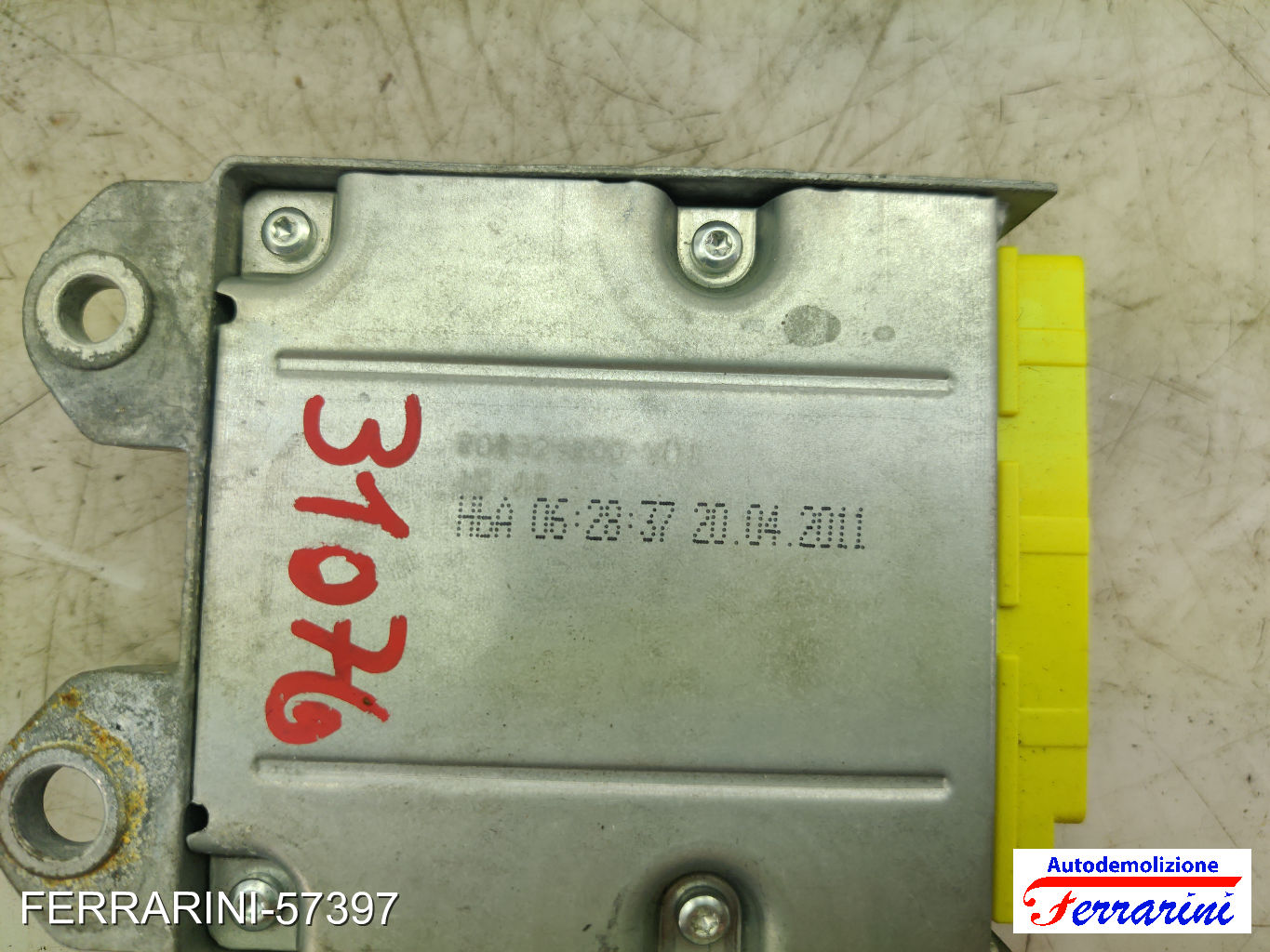 Centralina Airbag FORD FIESTA 6 CB1, CCN 2008-2012 AA6T14B321BA, AA6T14B321AA 9
