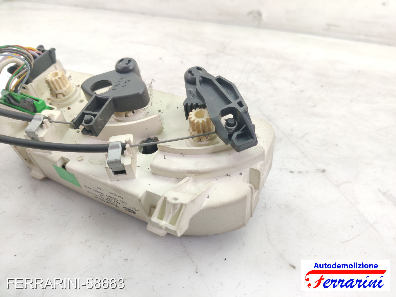 Tastiera Clima RENAULT CLIO 2 BB, CB 1998-2010 anteriore, frontale 1848819005