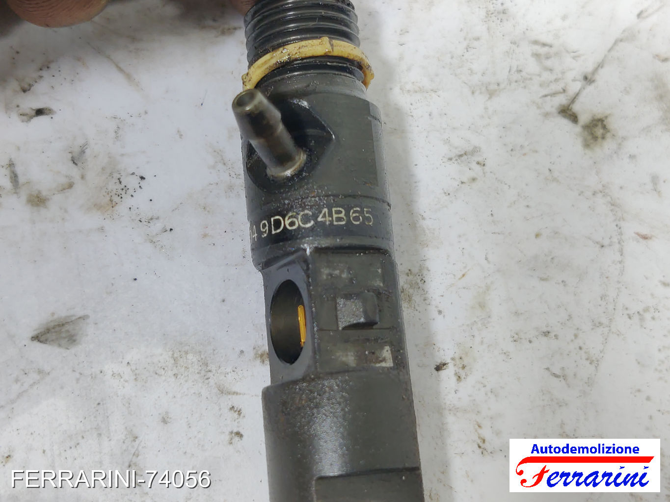 Iniettore RENAULT SCENIC 2 JM0/1 1.5 DCI 2003-2005 8200567290, 8200365186 6