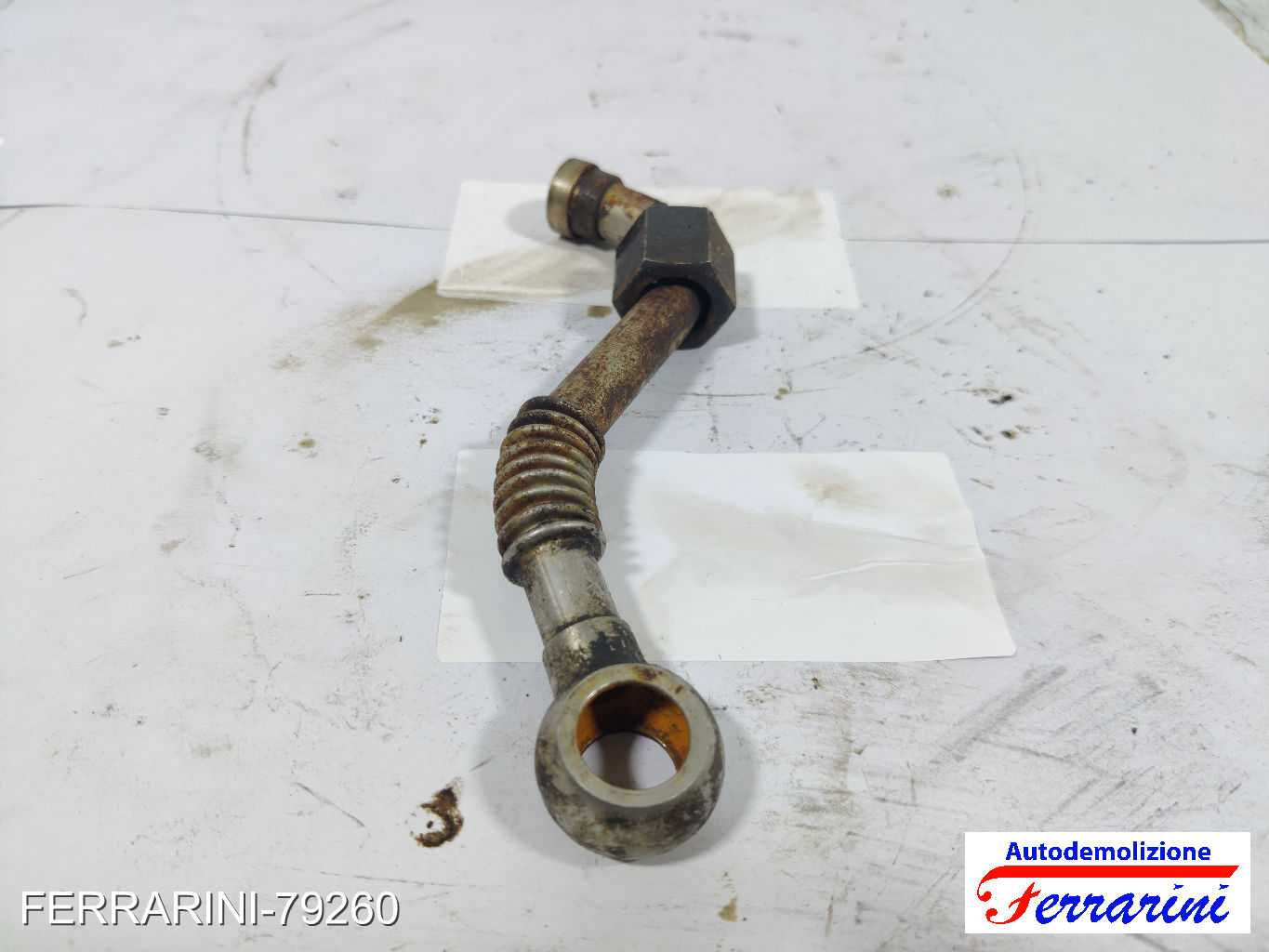 Tubo ritorno acqua turbina ALFA ROMEO MITO 955 1.4 TJET 2008-2011 7