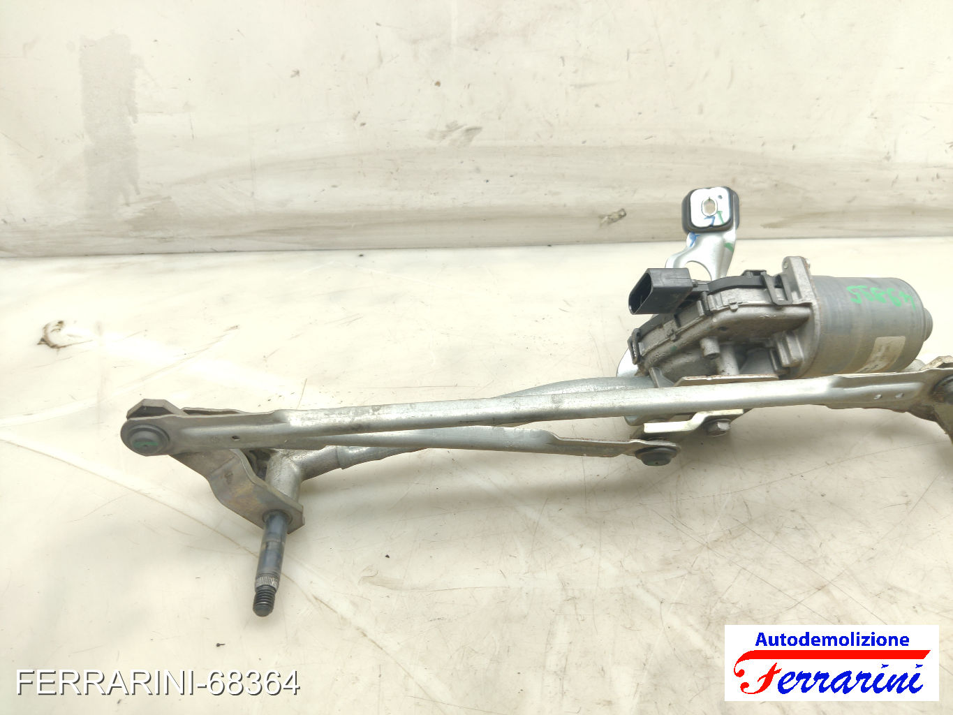 Spazzacqua Motorino Tergicristallo BMW X1 F48 2015-2023 anteriore, frontale 11