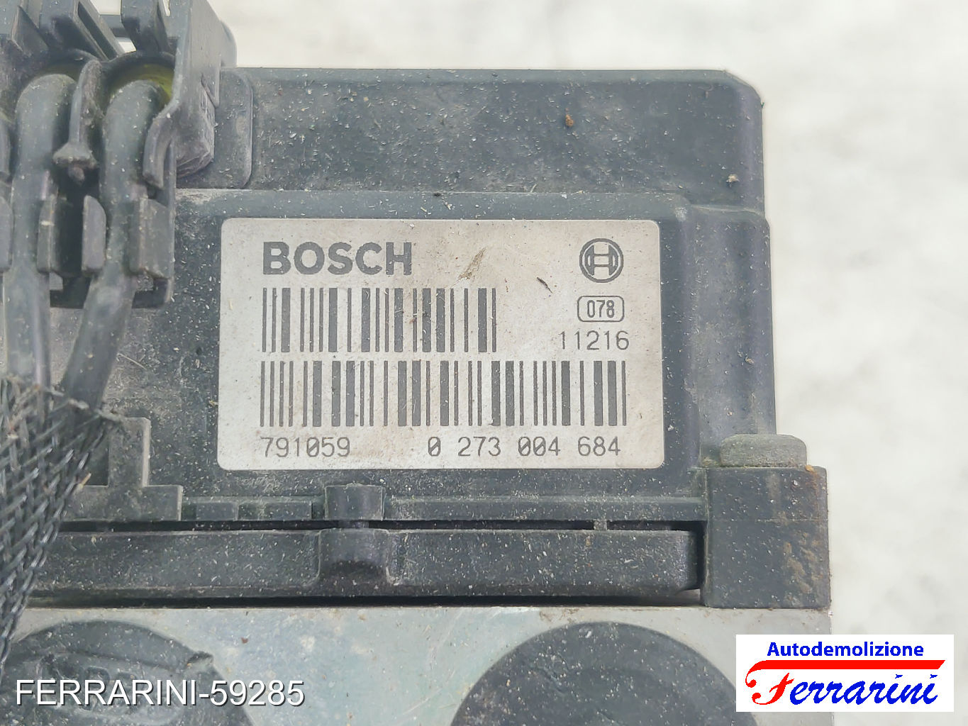 Centralina Pompa Abs FIAT MULTIPLA 186 1.6 16V BIPOWER 2001-2010 46837590
