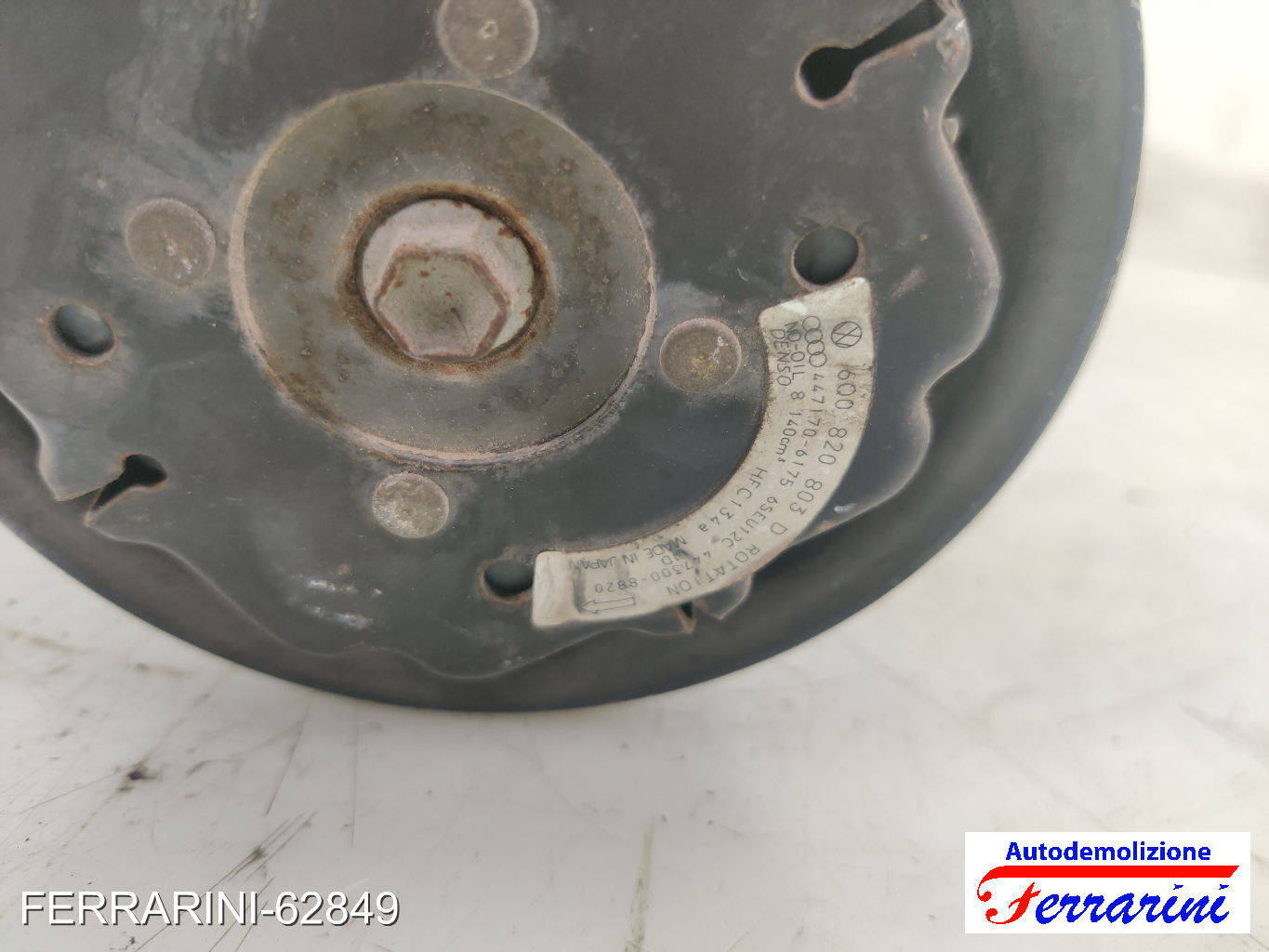 Compressore Clima AUDI A2 8Z0 1.4 TDI 2003-2005 6Q0820803D, 6Q0820803, 6SEU12C 9