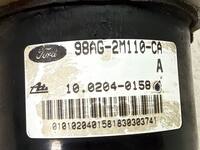 Centralina Pompa Abs FORD FIESTA 4 JA, JB 1.25I 16V 1995-2002 98AG2M110CA 11