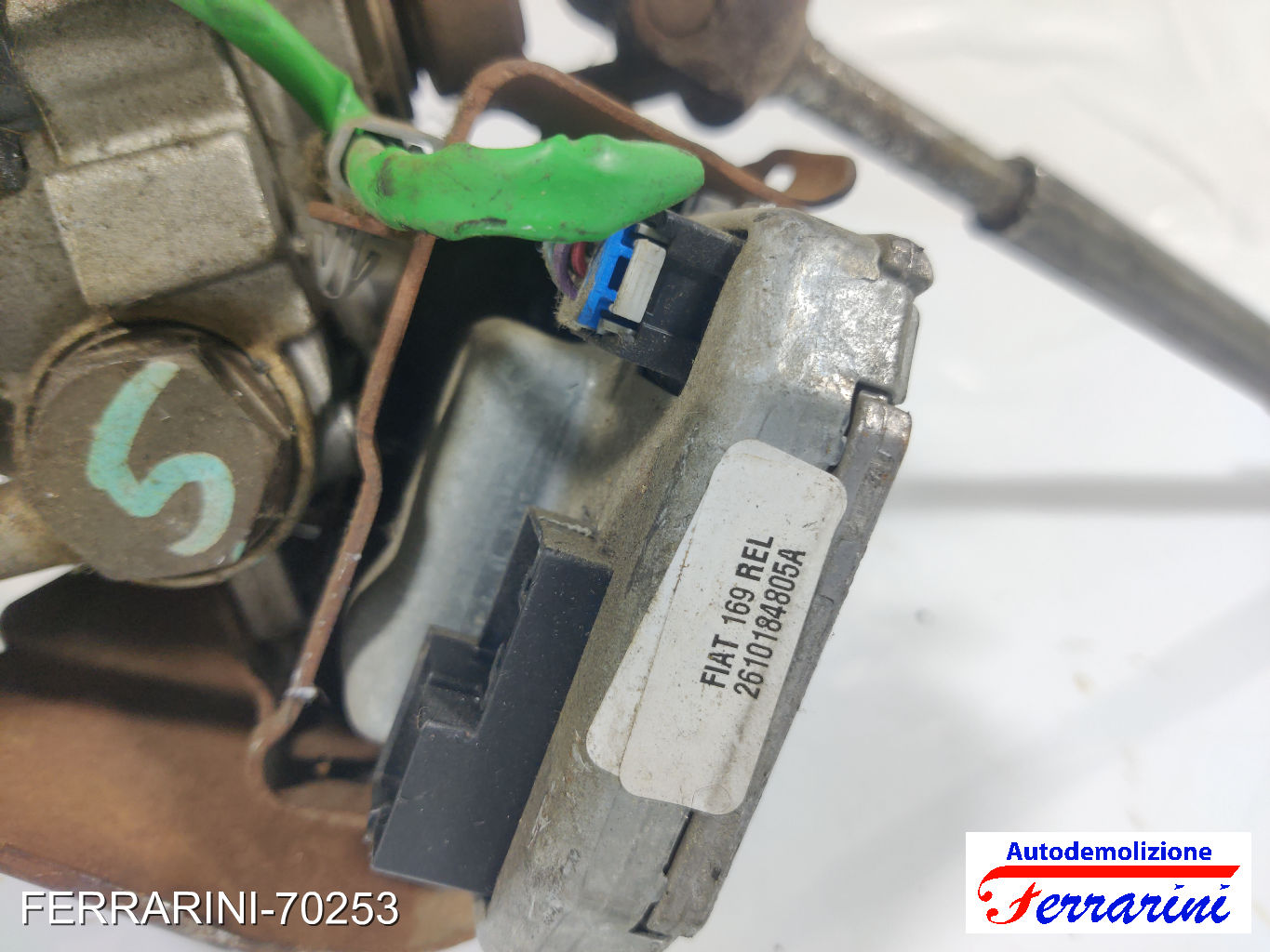 Servosterzo Piantone City FIAT PANDA 169 2003-2012 51746818, 735374944 15