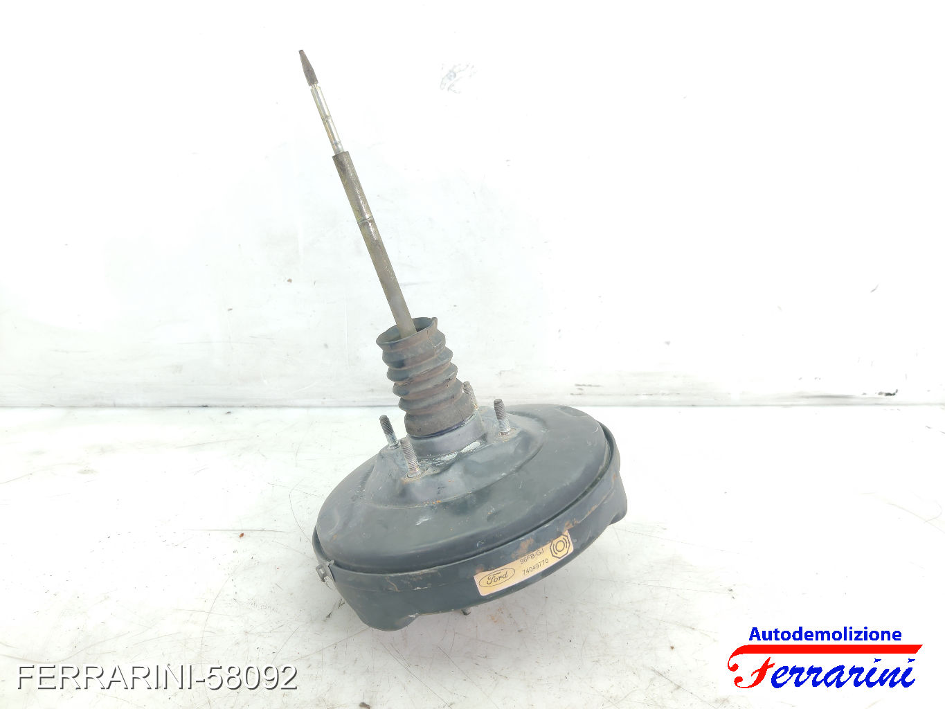 Servofreno FORD FIESTA 4 JA, JB 1.25I 16V 1995-2002 74049770, 96FBGJ 6