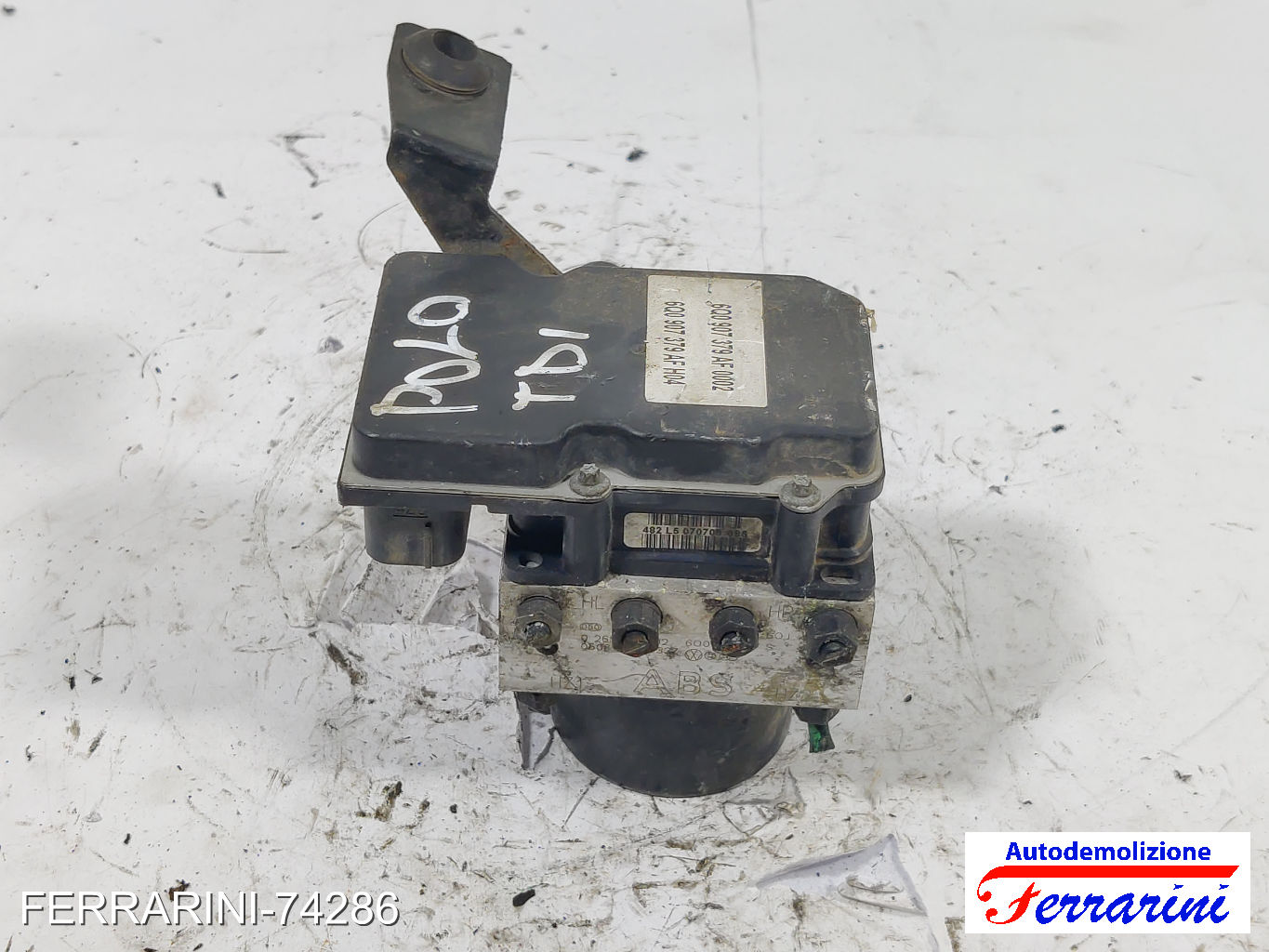 Centralina Pompa Abs SEAT IBIZA 3 6L1 1.4 TDI 2002-2005 6Q0907379AF, 6Q0614117S