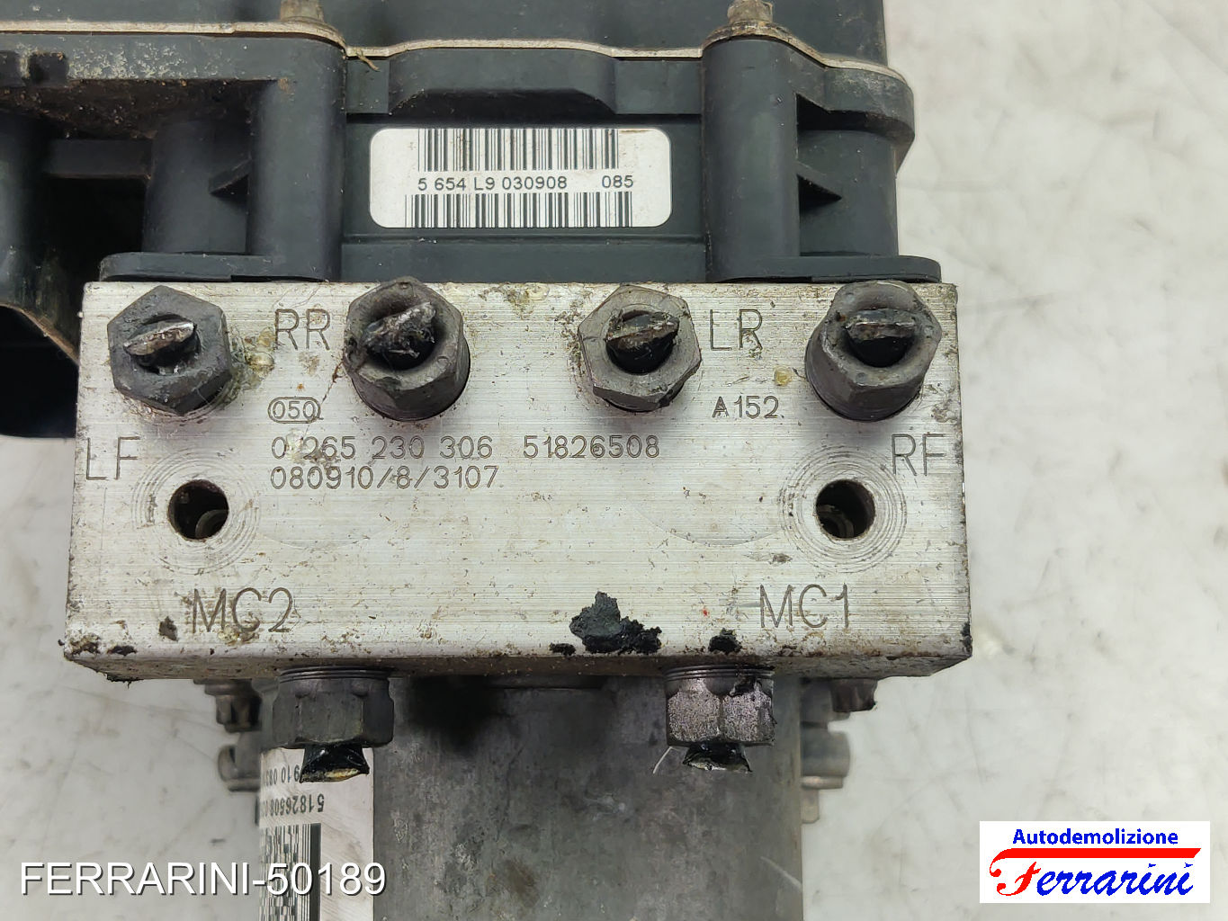 Centralina Pompa Abs FIAT GRANDE PUNTO 199 1.2 2005-2009 51826508, 0264950973