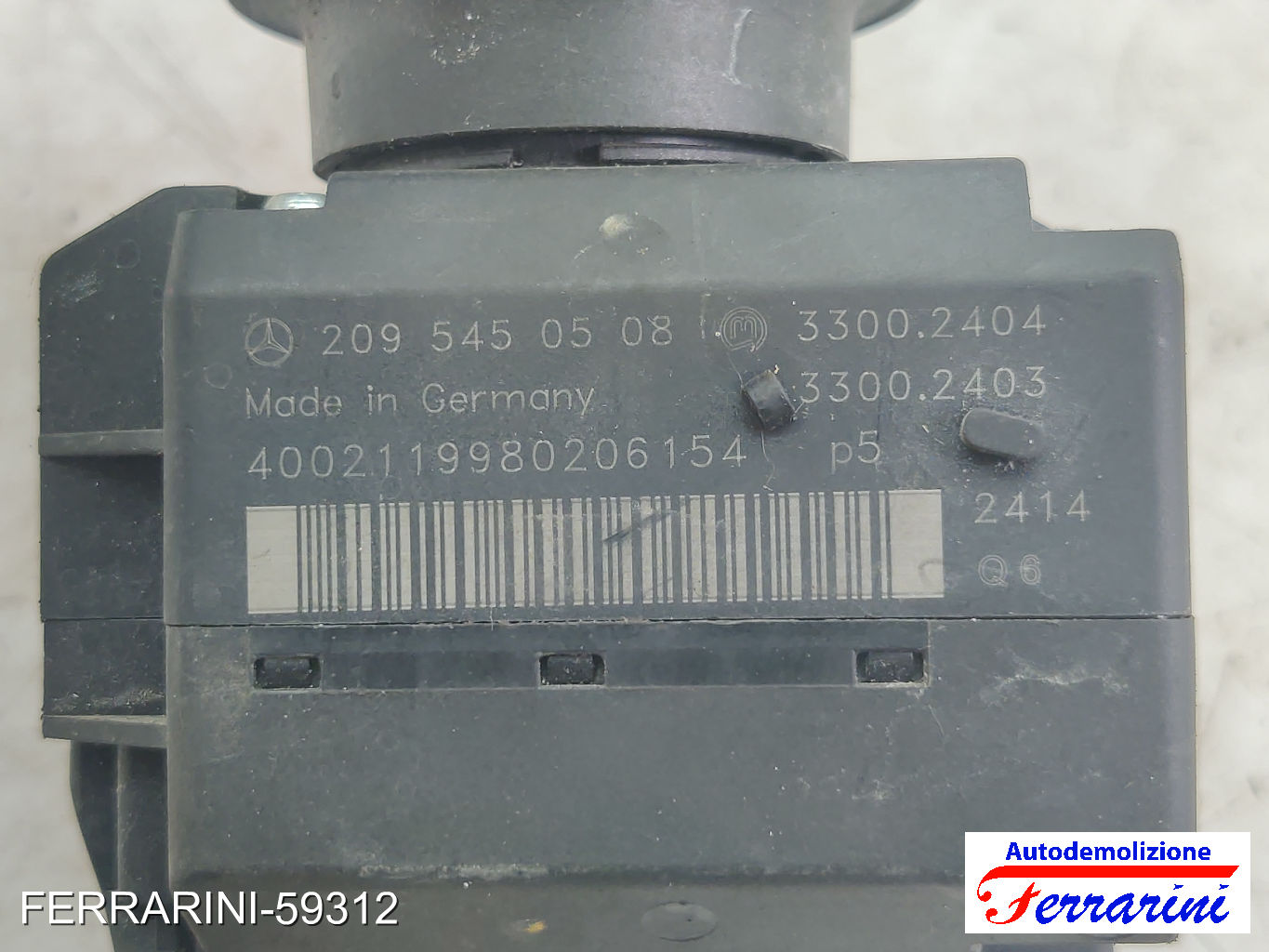 Bloccasterzo MERCEDES CLASSE C W203 2000-2007 A2095450508, 209545050810
