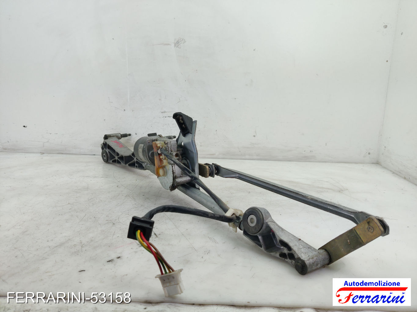 Spazzacqua Motorino Tergicristallo MERCEDES CLASSE C W203 2000-2007 anteriore 7
